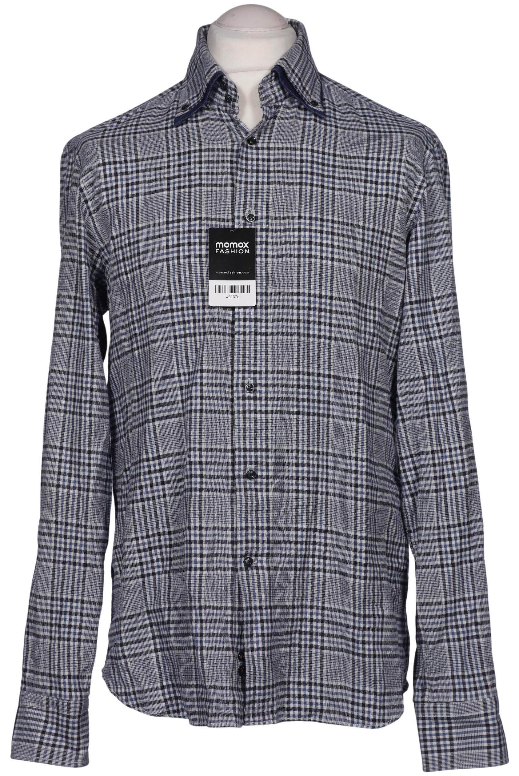 

Van Laack Herren Hemd, marineblau, Gr. 52