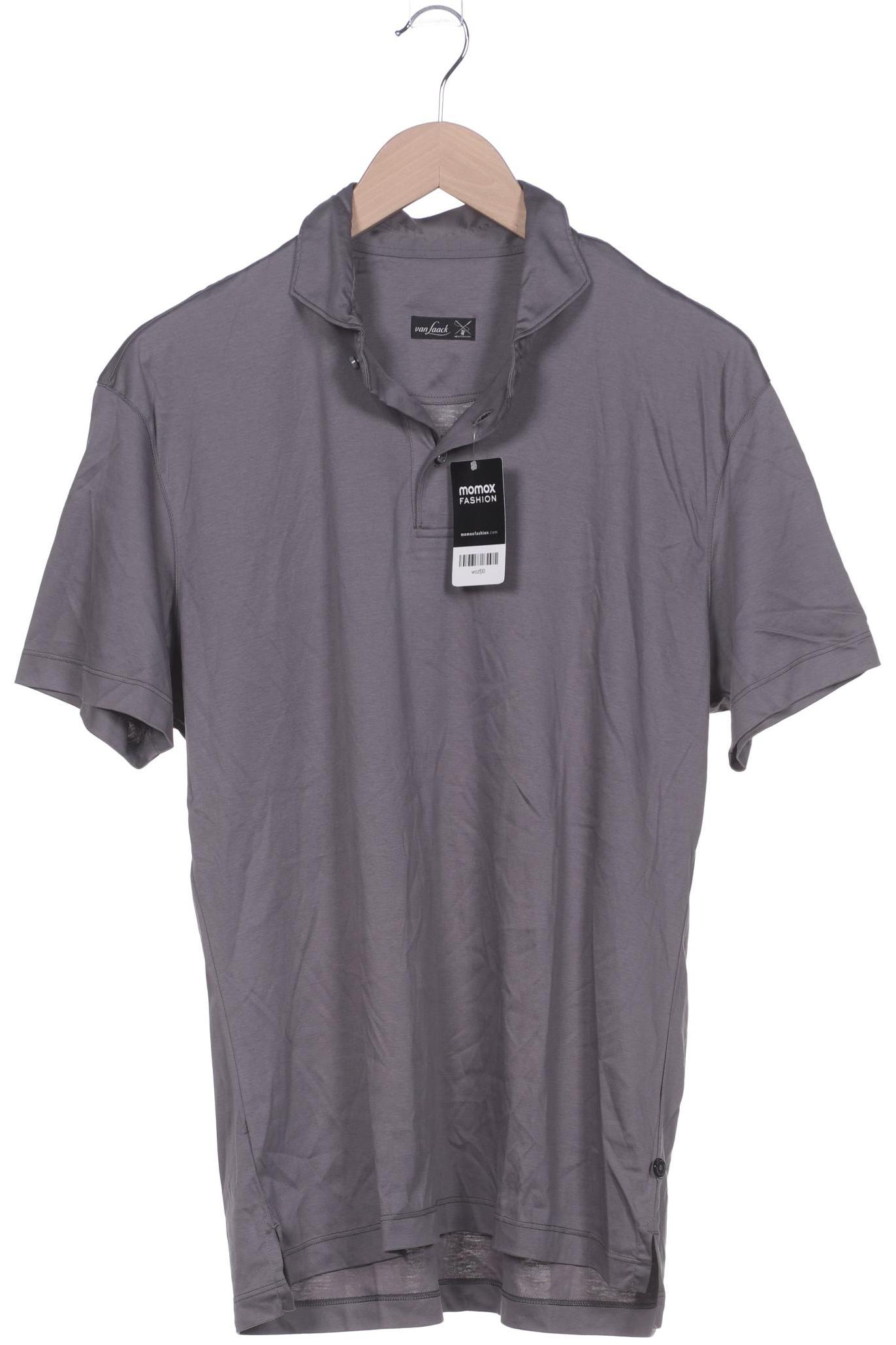 

Van Laack Herren Poloshirt, grau, Gr. 52