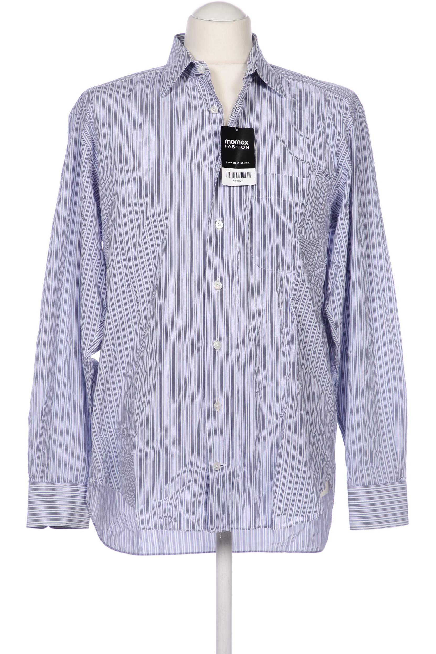 

Van Laack Herren Hemd, marineblau, Gr. 50