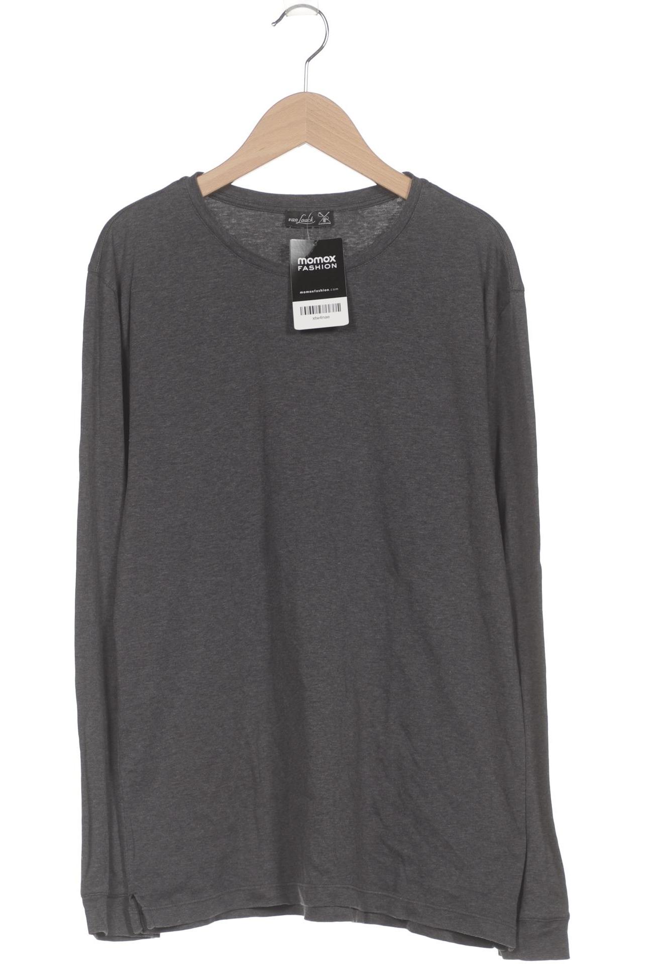 

Van Laack Herren Langarmshirt, grau, Gr. 48