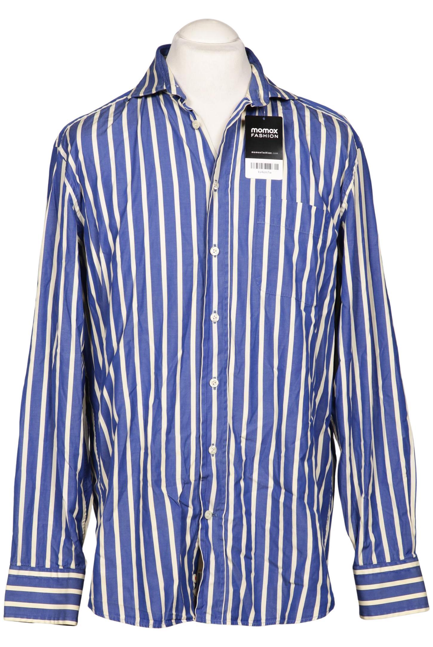 

Van Laack Herren Hemd, marineblau, Gr. 52