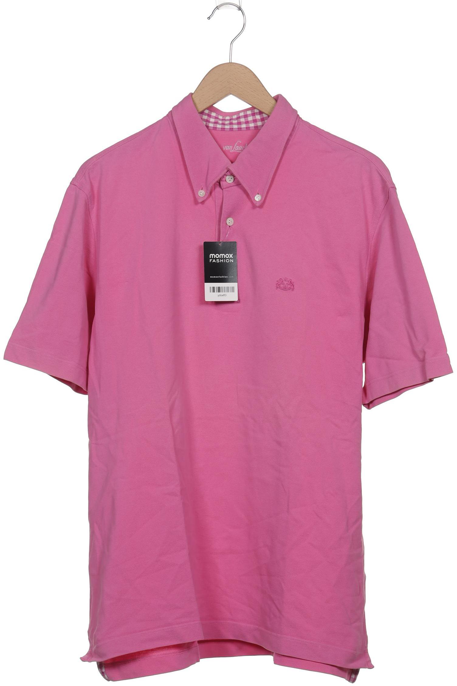 

Van Laack Herren Poloshirt, pink, Gr. 56