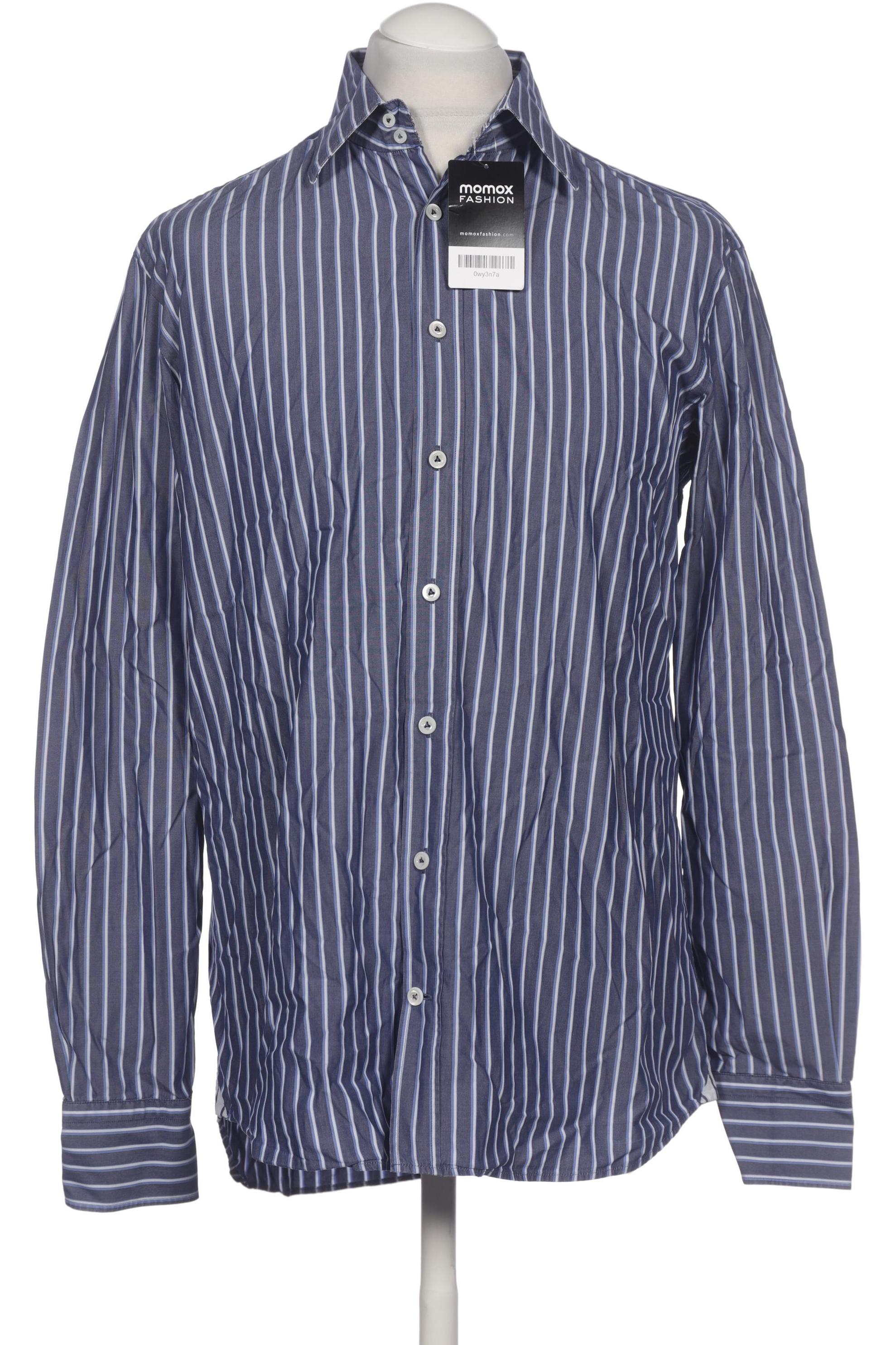

Van Laack Herren Hemd, marineblau, Gr. 52