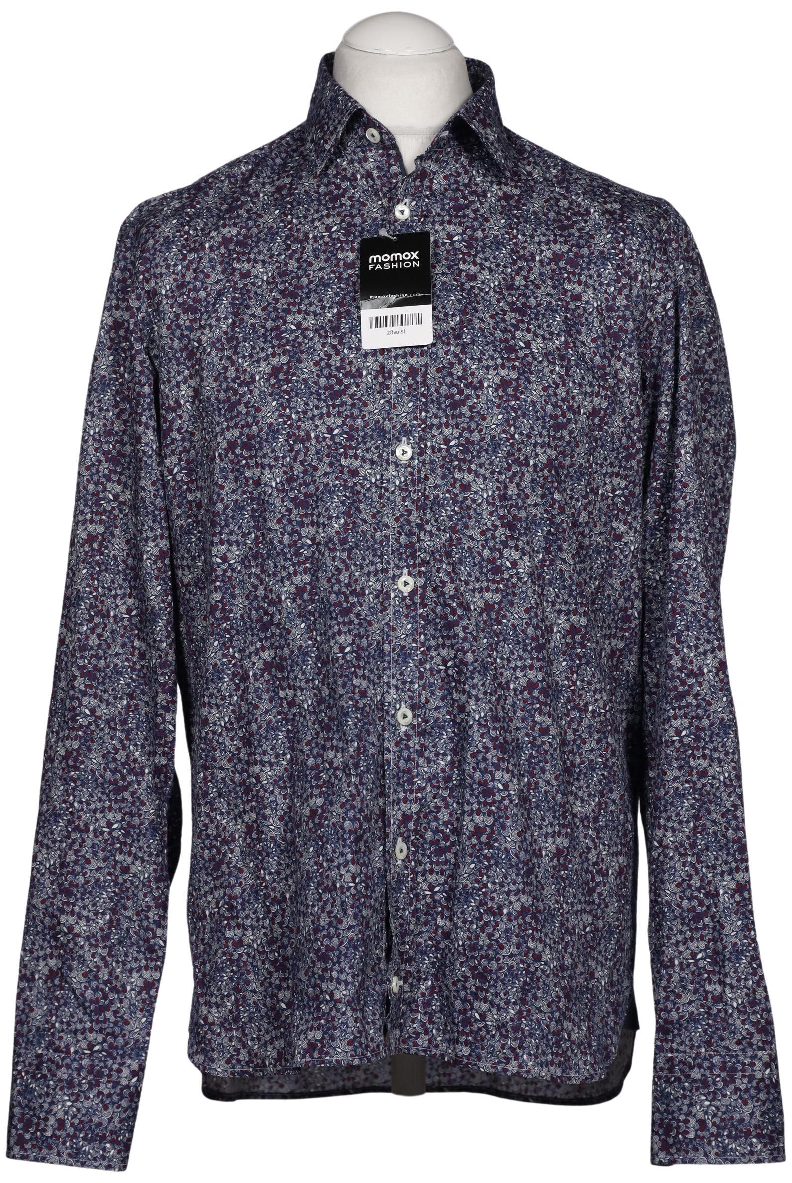 

Van Laack Herren Hemd, marineblau, Gr. 48