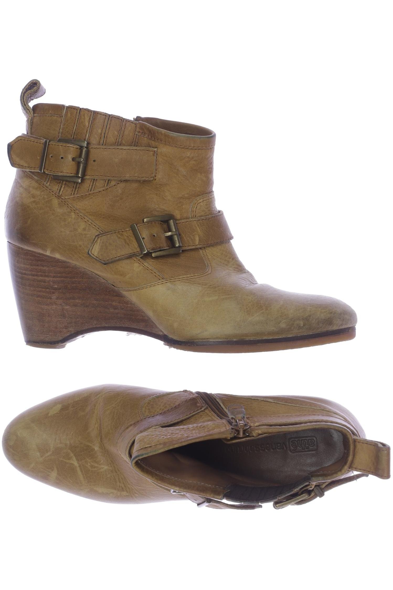 Thumbnail - Vanessa Bruno Damen Stiefelette, beige, Gr. 39