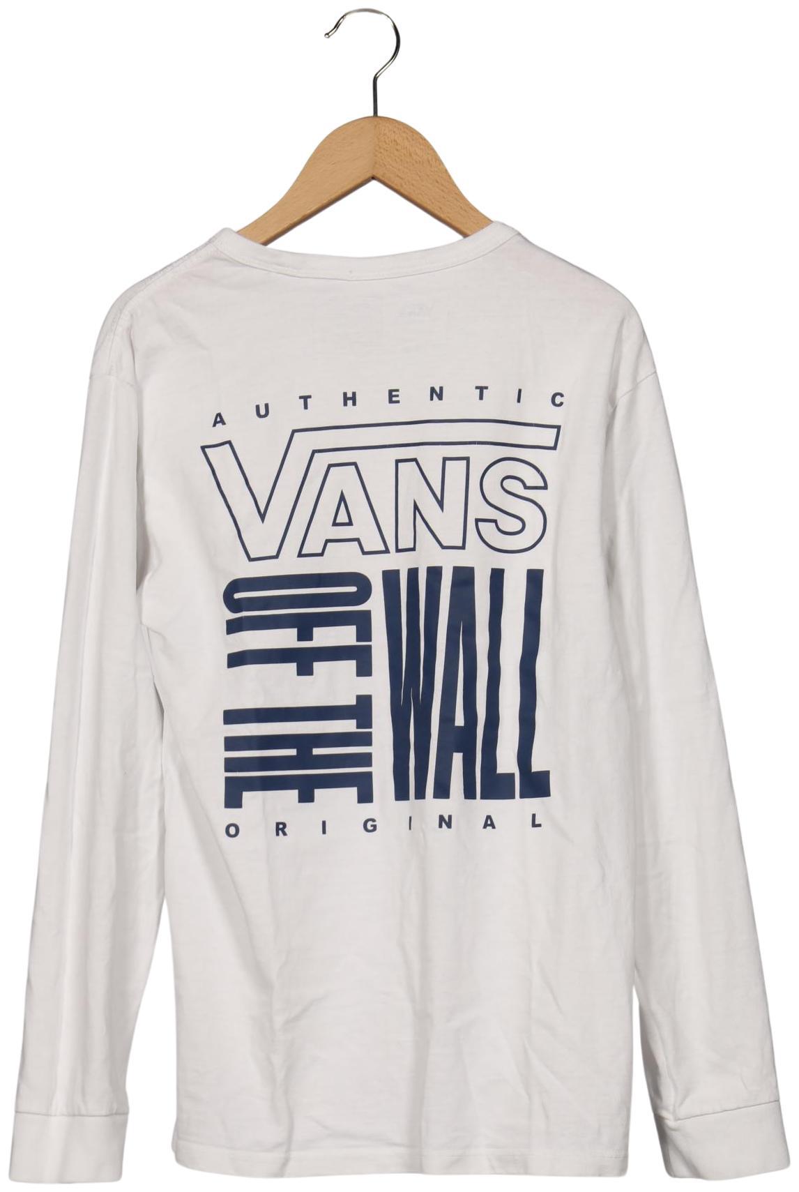 Thumbnail - Vans Jungen Langarmshirt, weiß, Gr. 134