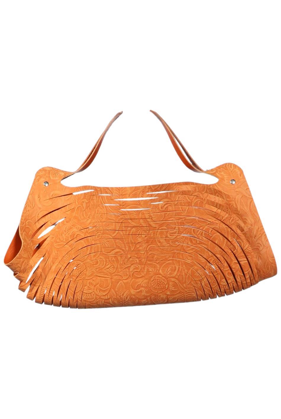 

Vanzetti Damen Handtasche, orange, Gr.