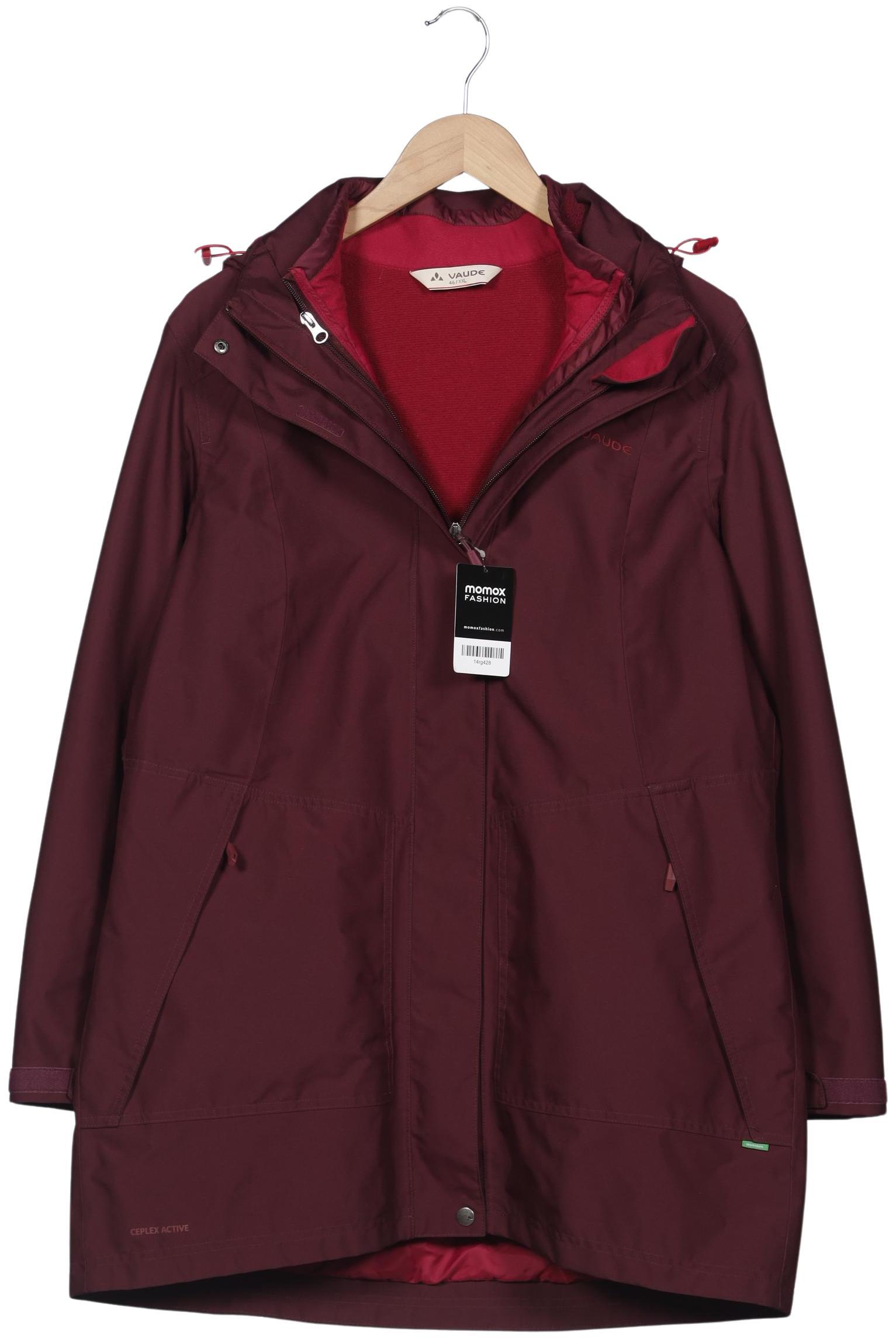 

Vaude Damen Jacke, bordeaux, Gr. 46