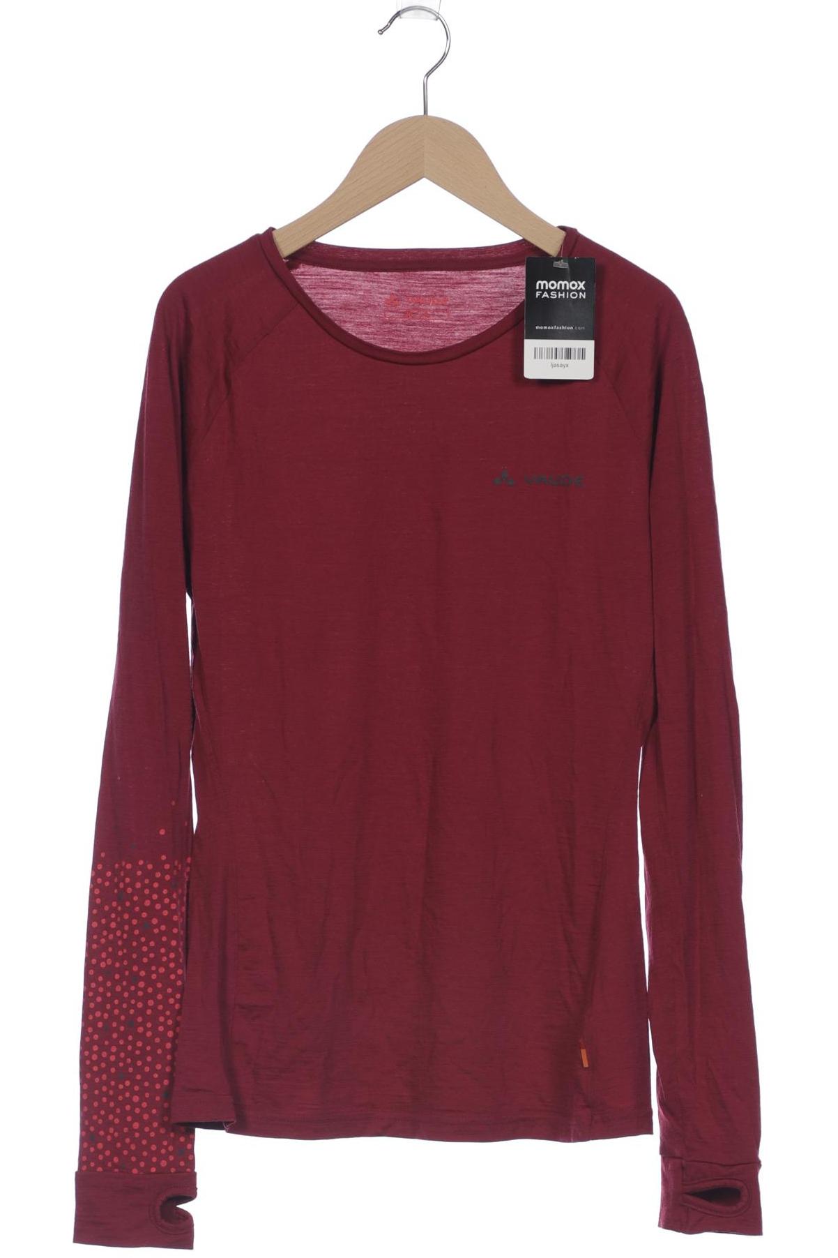 

Vaude Damen Langarmshirt, bordeaux, Gr. 36