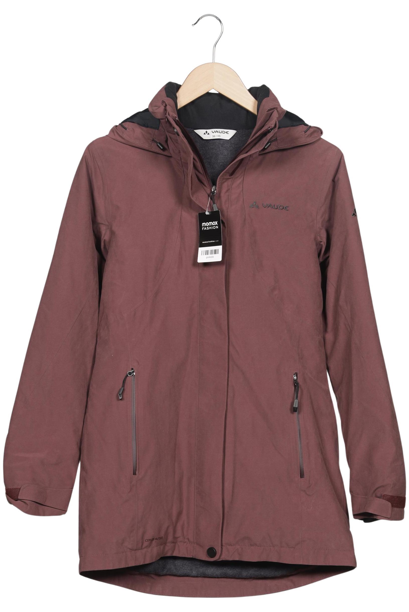 

Vaude Damen Mantel, bordeaux, Gr. 36