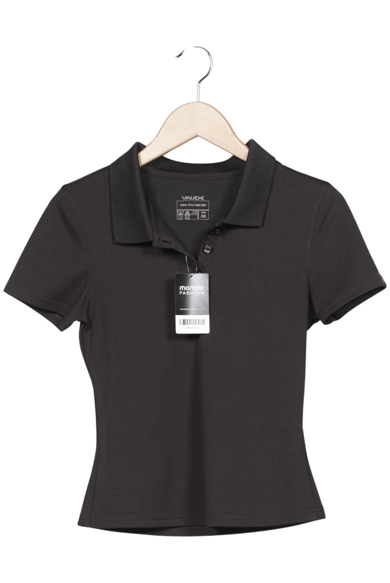 

Vaude Damen Poloshirt, schwarz, Gr. 36