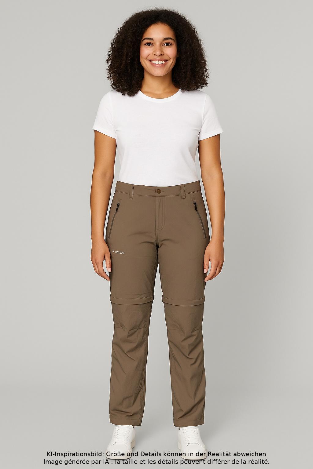 

Vaude Damen Stoffhose, braun, Gr. 44