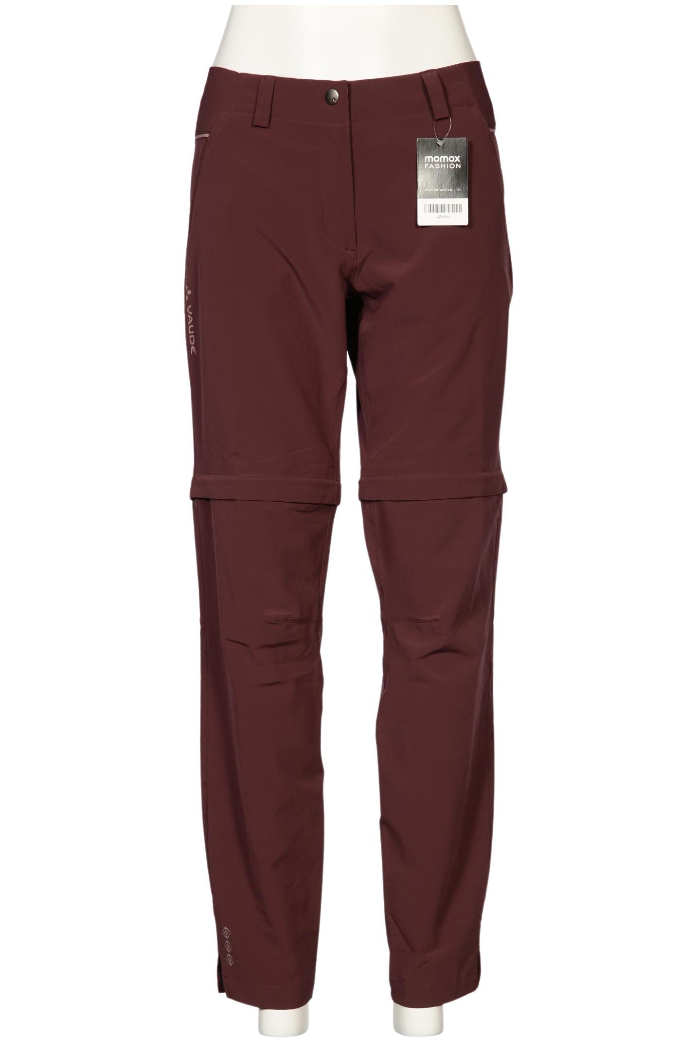 

Vaude Damen Stoffhose, bordeaux, Gr. 38