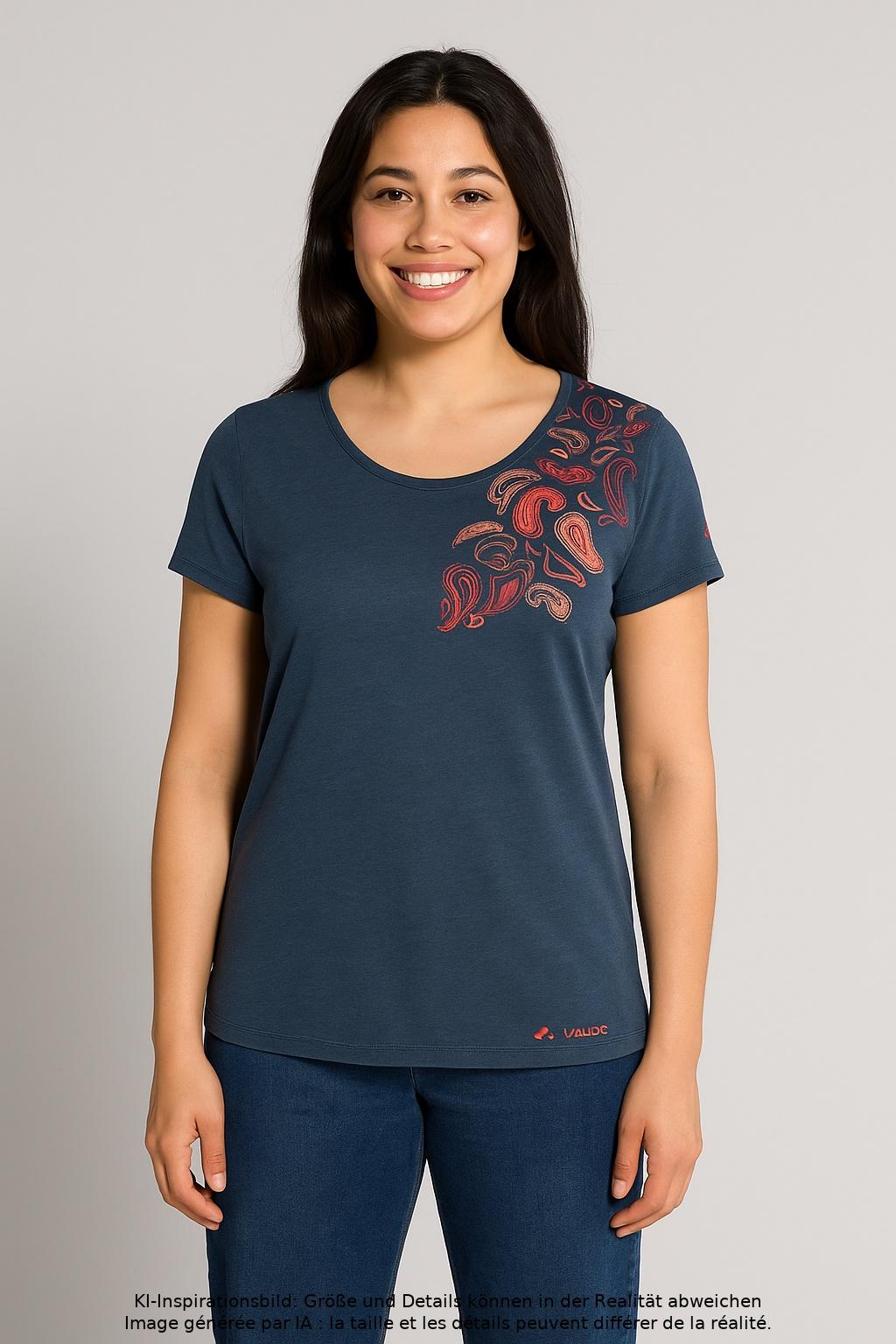 

Vaude Damen T-Shirt, marineblau, Gr. 40