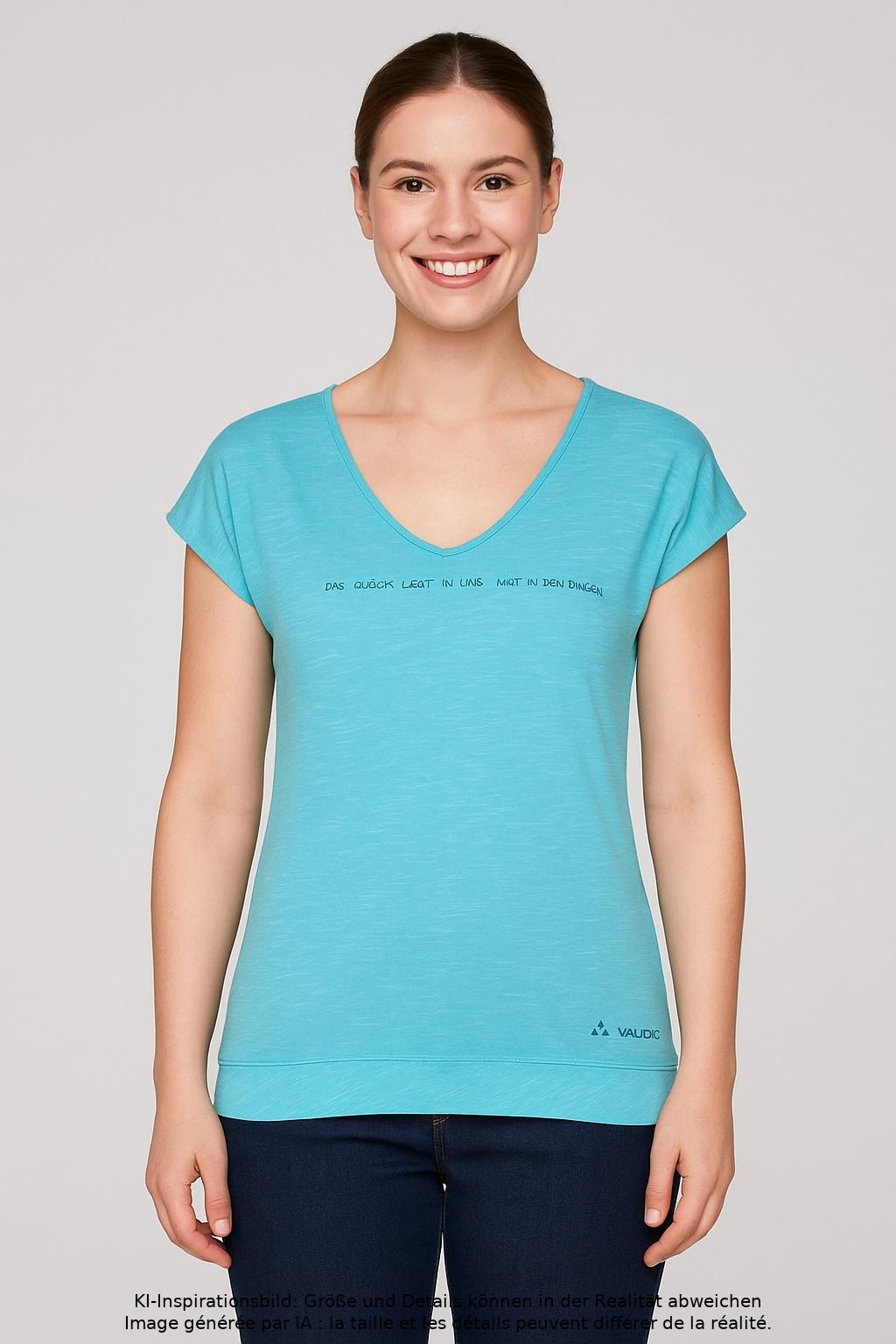 

Vaude Damen T-Shirt, hellblau, Gr. 38