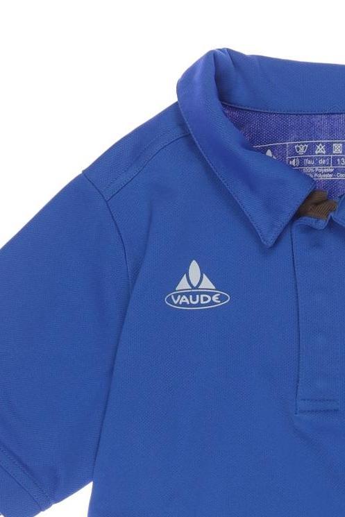Thumbnail - Vaude Jungen Poloshirt, blau, Gr. 134/140