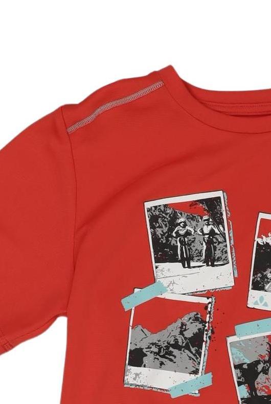 Thumbnail - Vaude Jungen T-Shirt, rot, Gr. 134