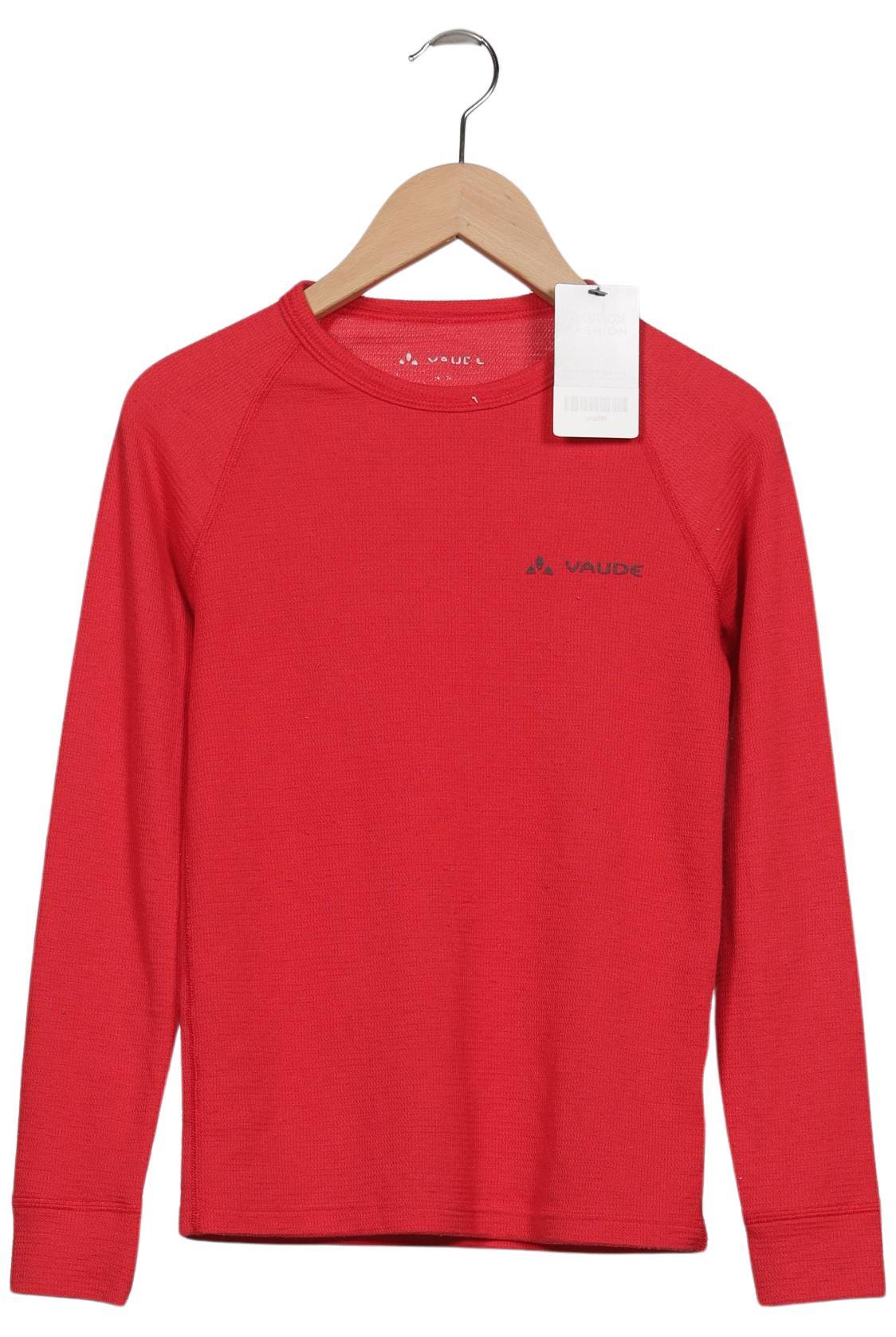 

Vaude Mädchen Langarmshirt, rot, Gr. 134