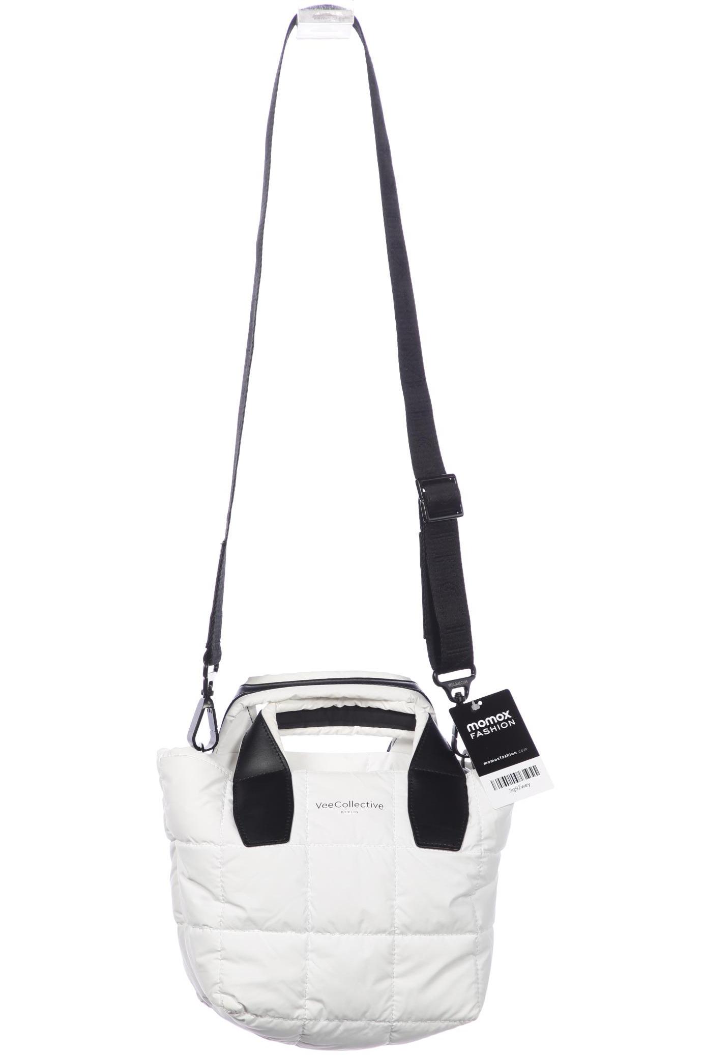 

Vee Collective Damen Handtasche, weiß, Gr.