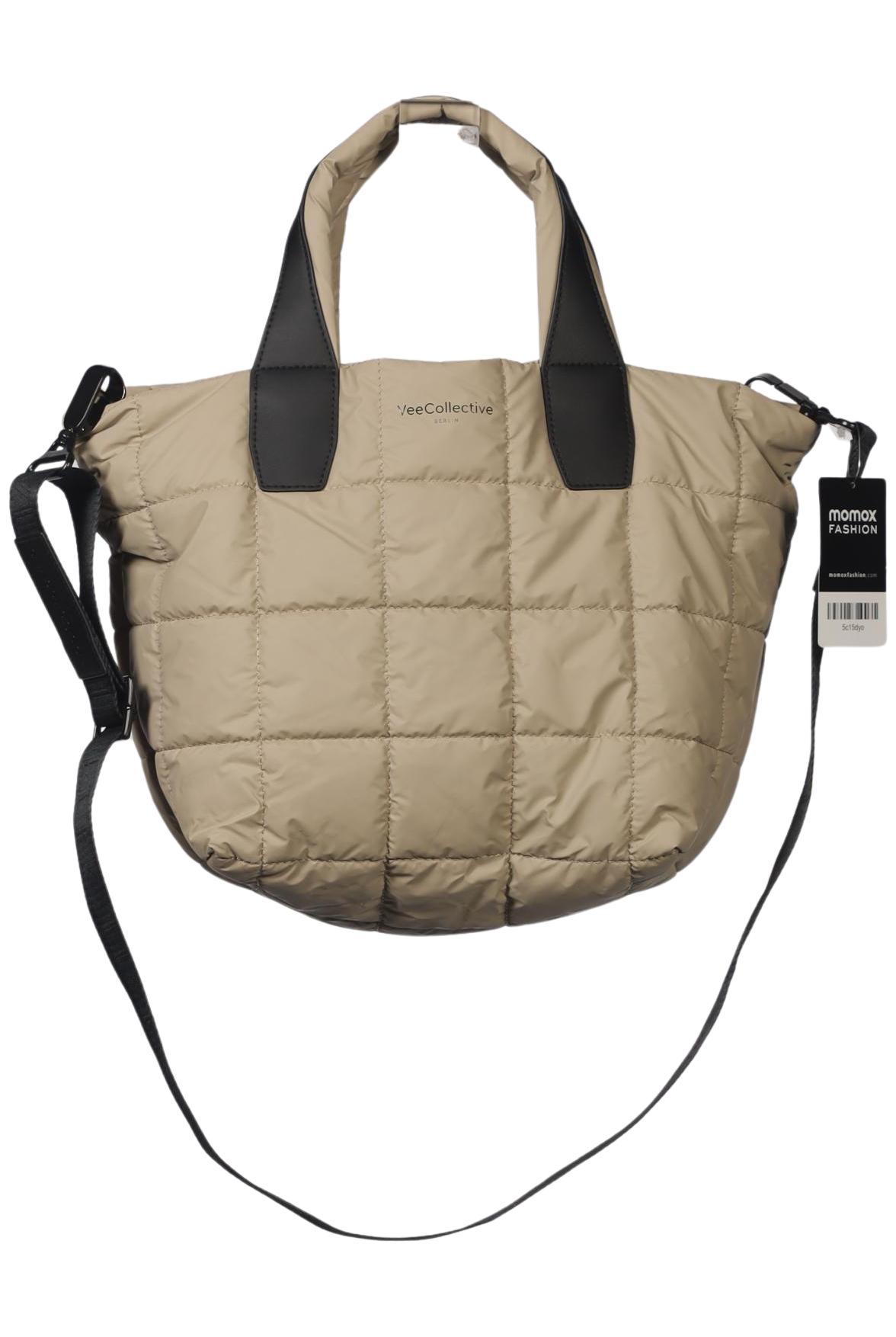 

Vee Collective Damen Handtasche, beige, Gr.