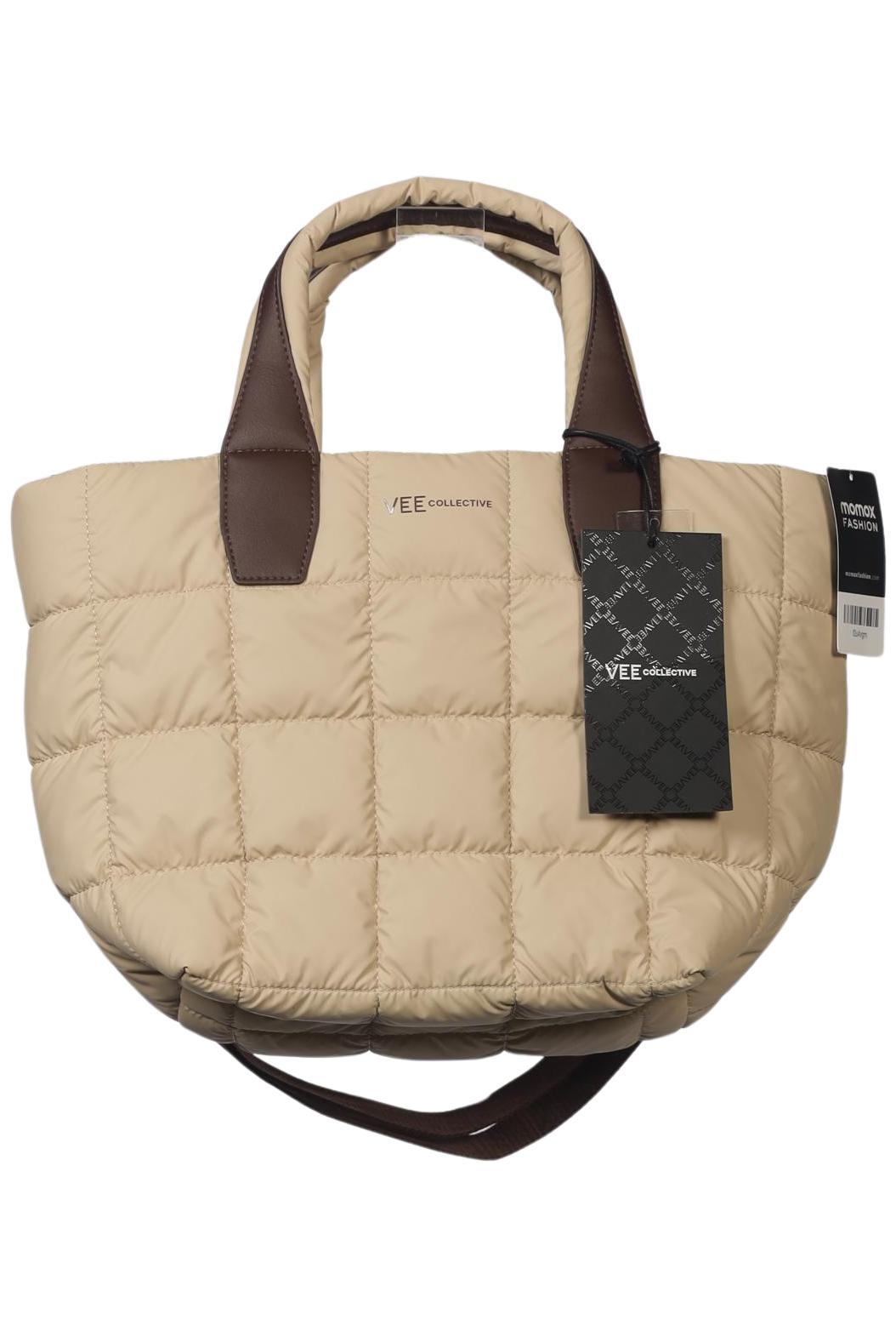 

Vee Collective Damen Handtasche, beige, Gr.