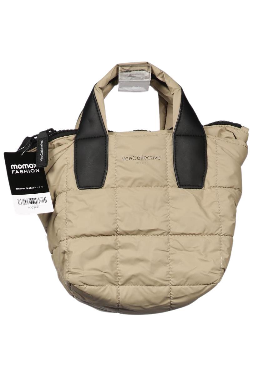 

Vee Collective Damen Handtasche, beige, Gr.