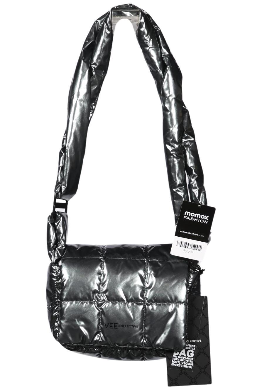 

Vee Collective Damen Handtasche, silber, Gr.
