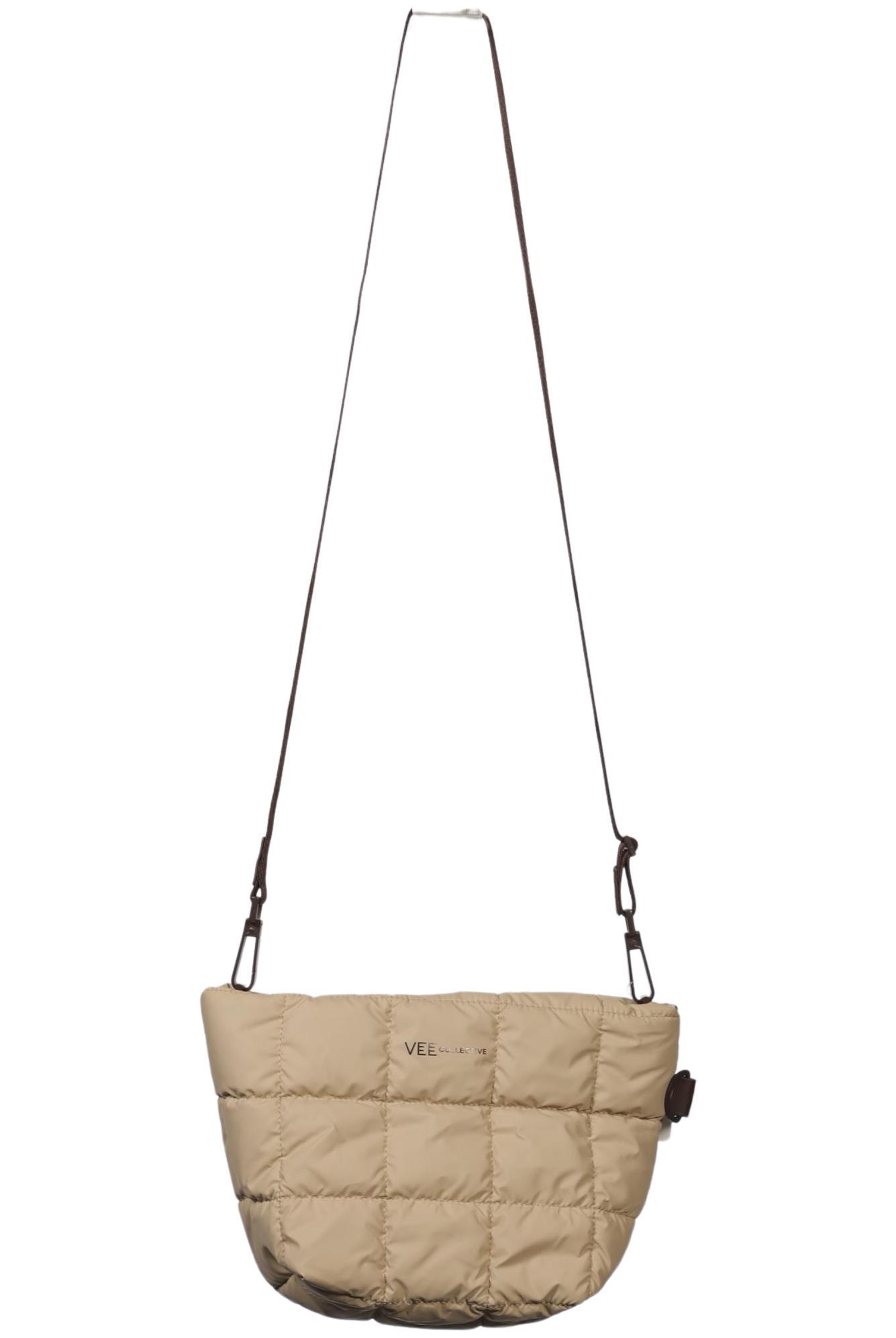 

Vee Collective Damen Handtasche, beige, Gr.