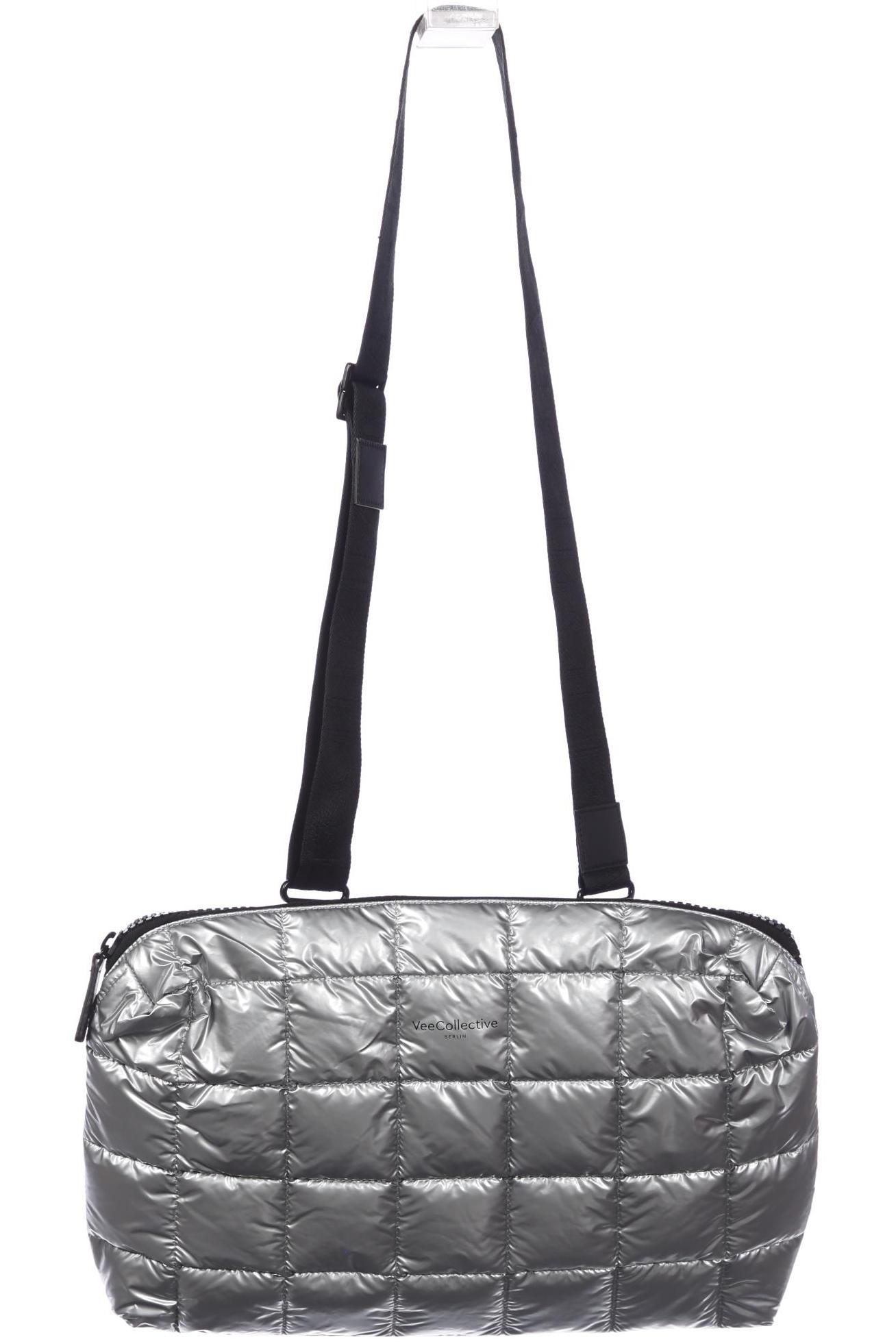 

Vee Collective Damen Handtasche, silber, Gr.