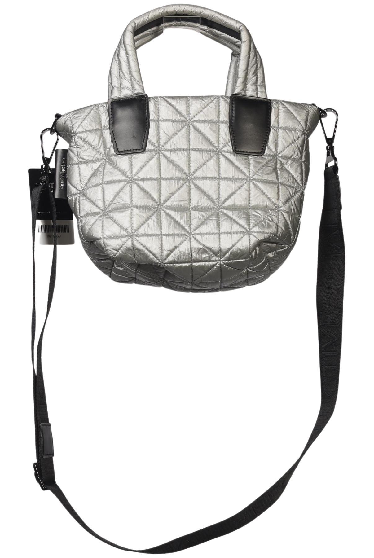 

Vee Collective Damen Handtasche, silber, Gr.