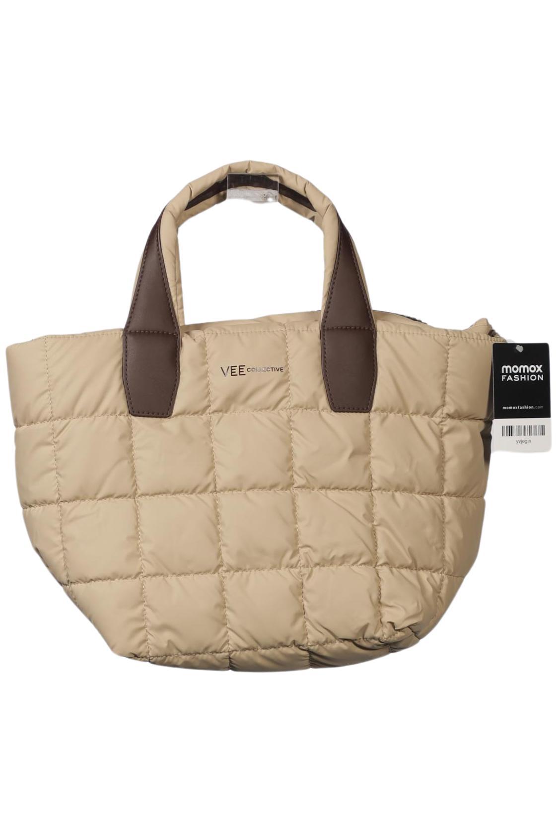 

Vee Collective Damen Handtasche, beige, Gr.