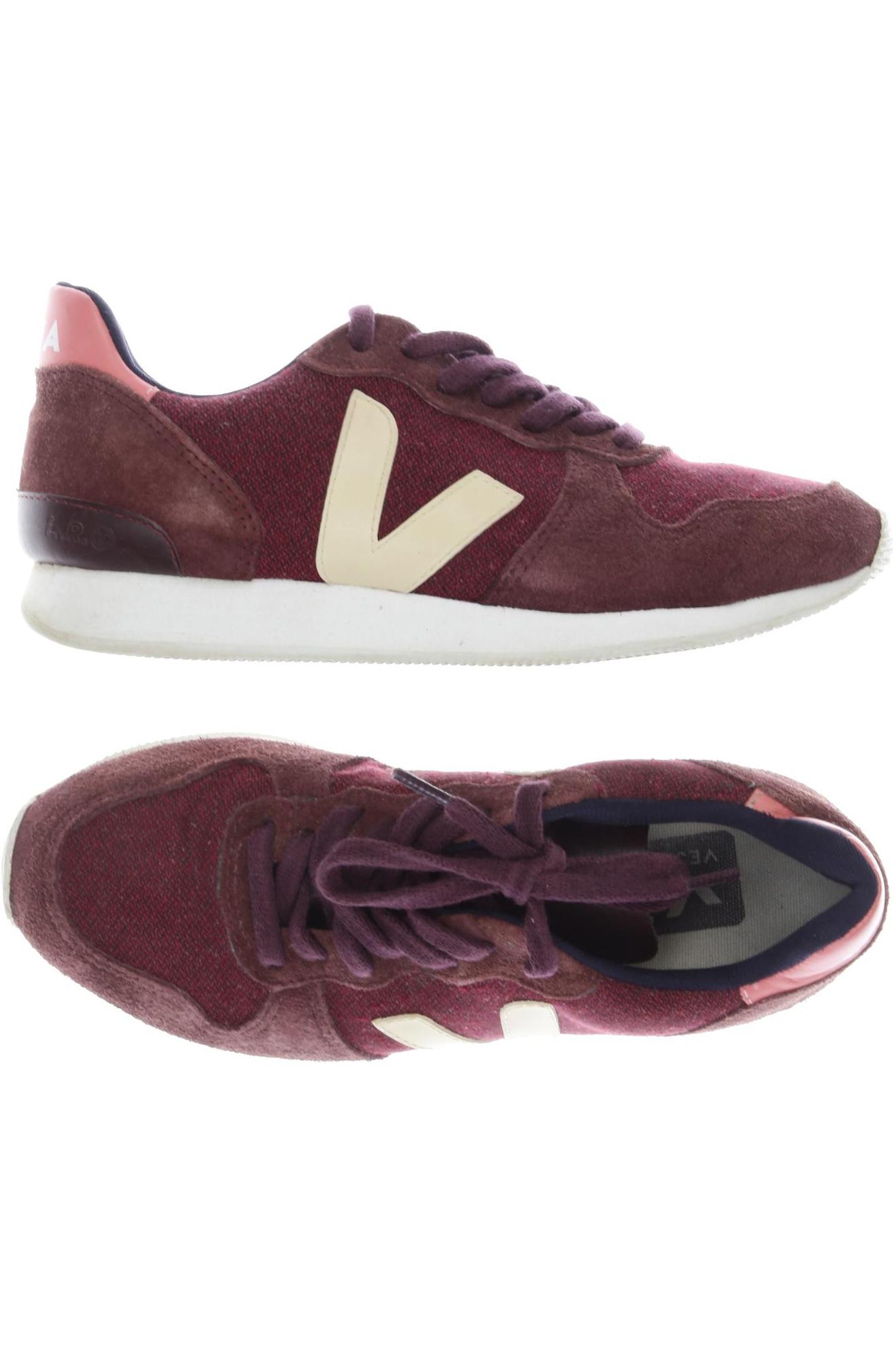 

veja Damen Sneakers, bordeaux, Gr. 37
