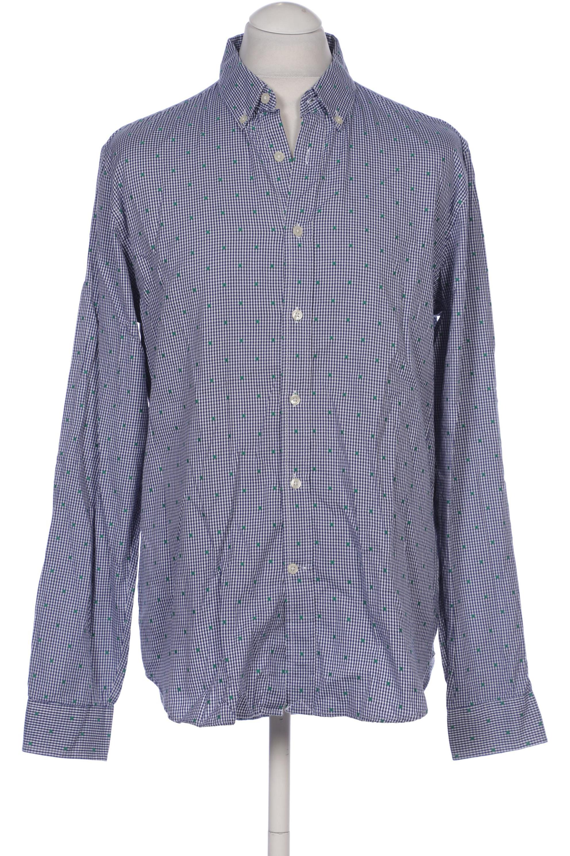 

Velour by Nostalgi Herren Hemd, blau, Gr. 52