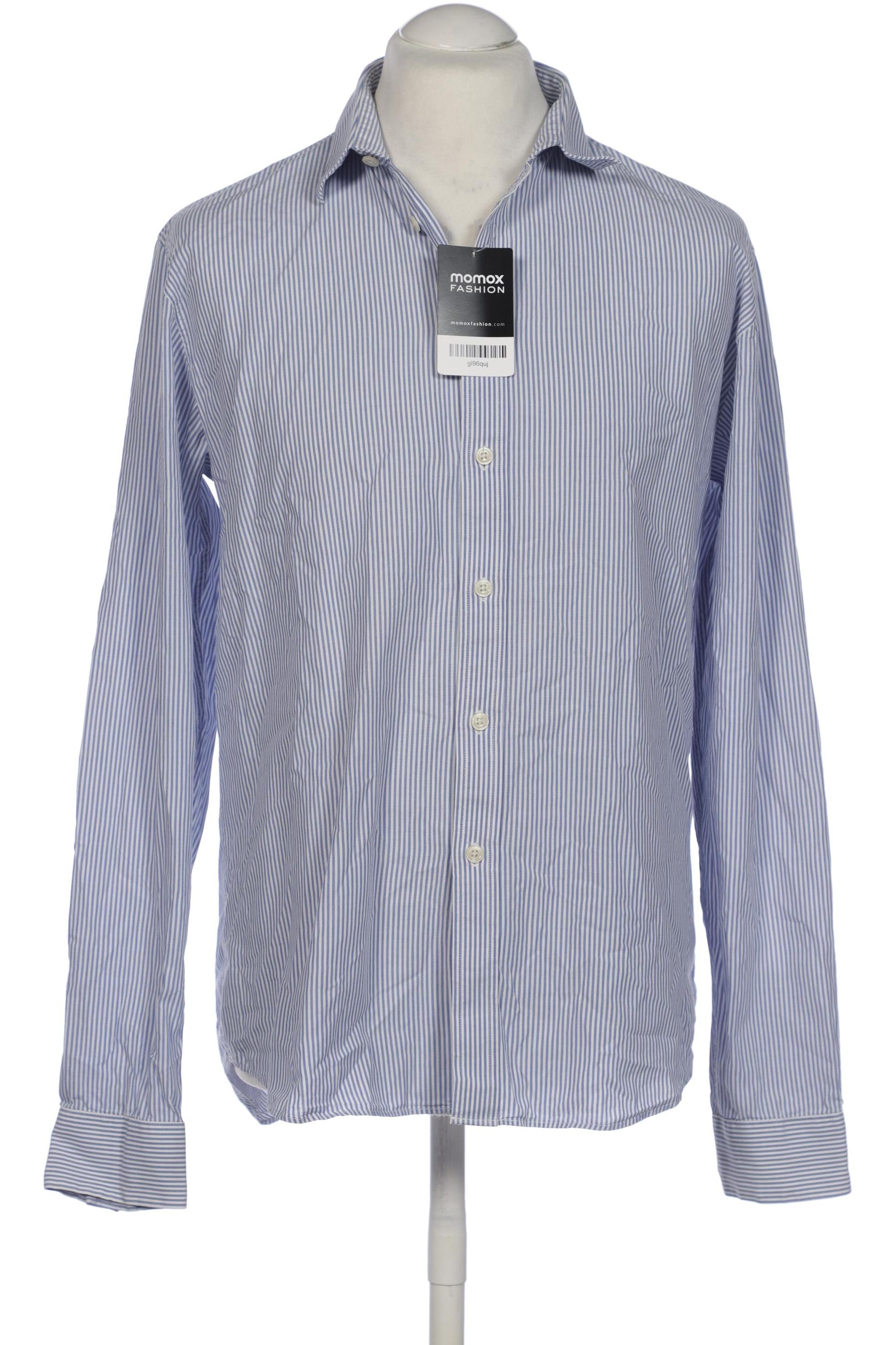 

Velour by Nostalgi Herren Hemd, blau, Gr. 52