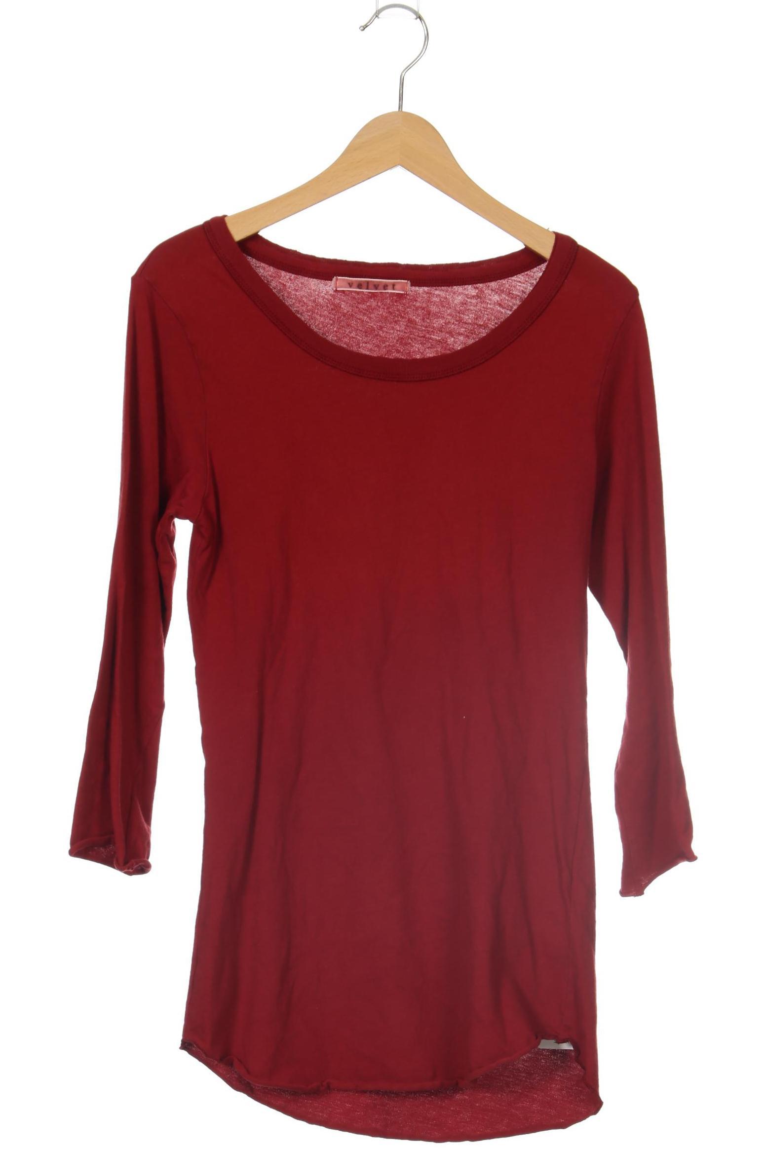 

Velvet by Graham & Spencer Damen Langarmshirt, rot, Gr.