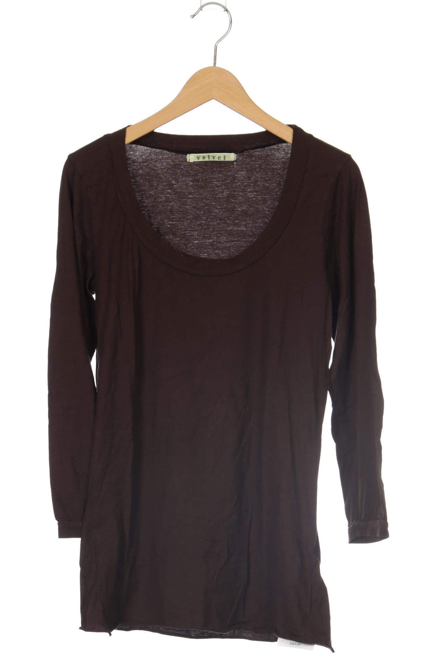 

Velvet by Graham & Spencer Damen Langarmshirt, braun, Gr.