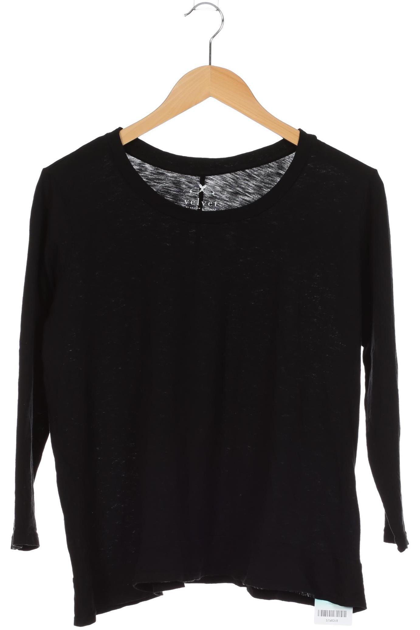 

Velvet by Graham & Spencer Damen Langarmshirt, schwarz, Gr.