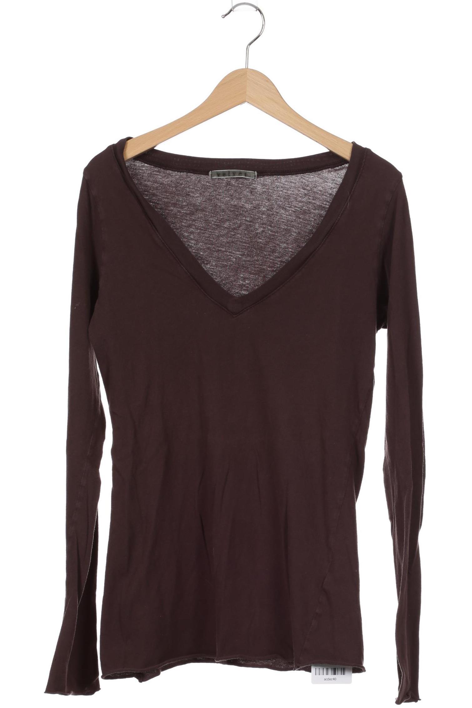 

Velvet by Graham & Spencer Damen Langarmshirt, braun, Gr.