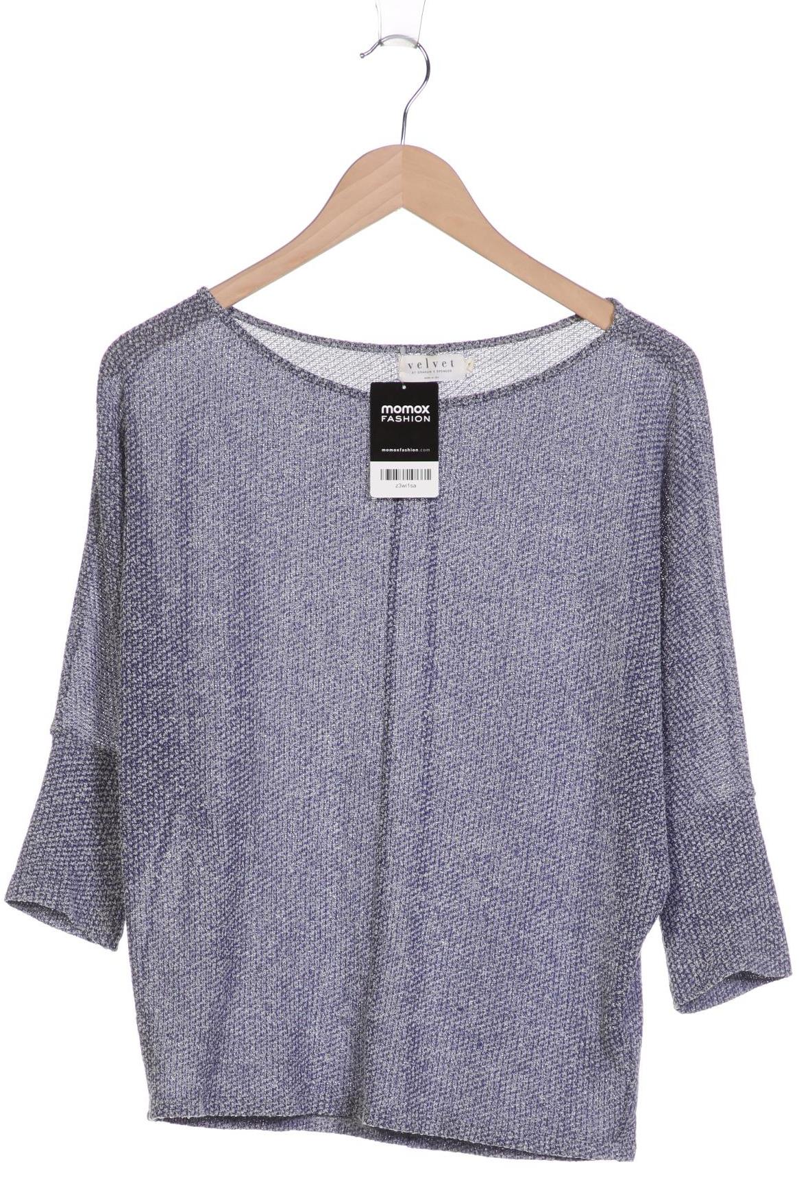 Thumbnail - Velvet by Graham &amp; Spencer Damen Pullover, blau, Gr. 36