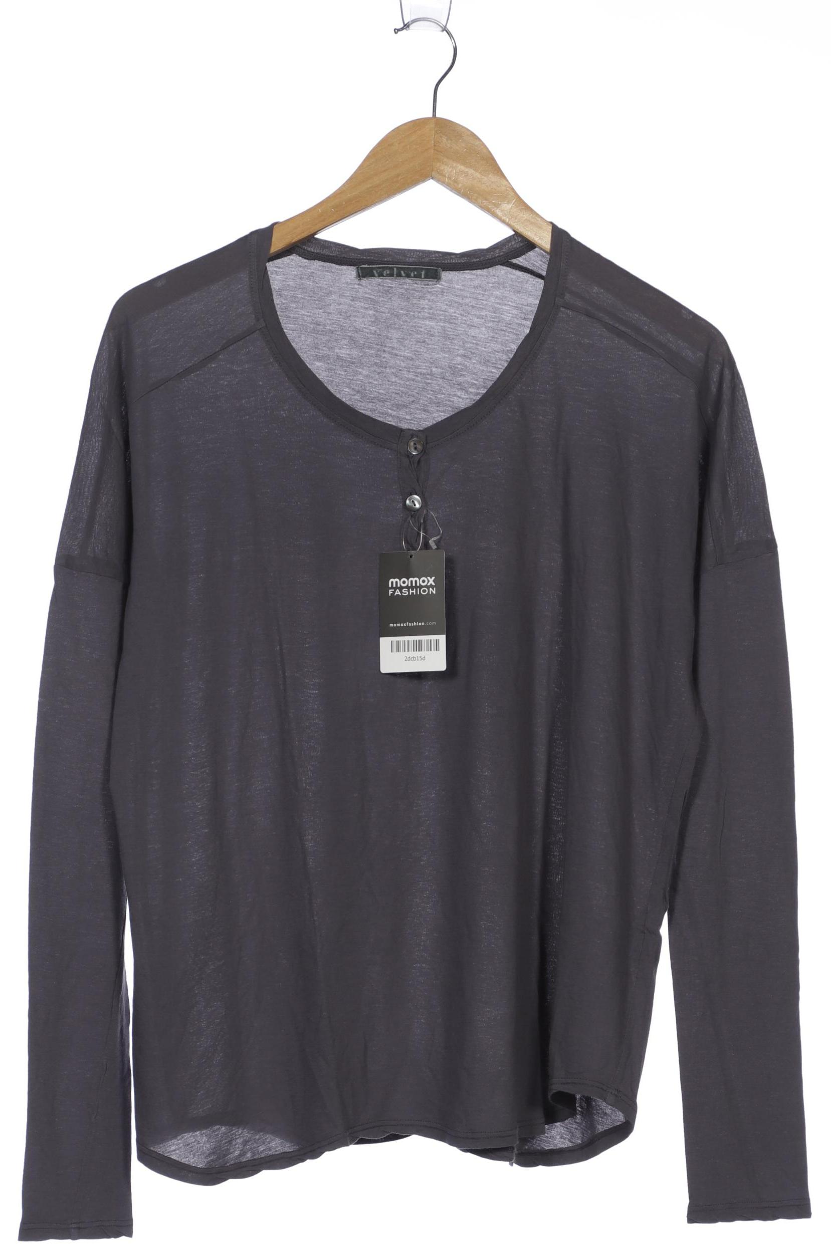 

Velvet by Graham & Spencer Damen Langarmshirt, grau, Gr. 36