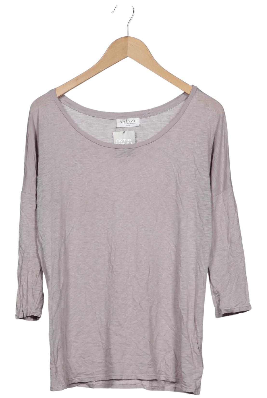 

Velvet by Graham & Spencer Damen Langarmshirt, grau, Gr. 36