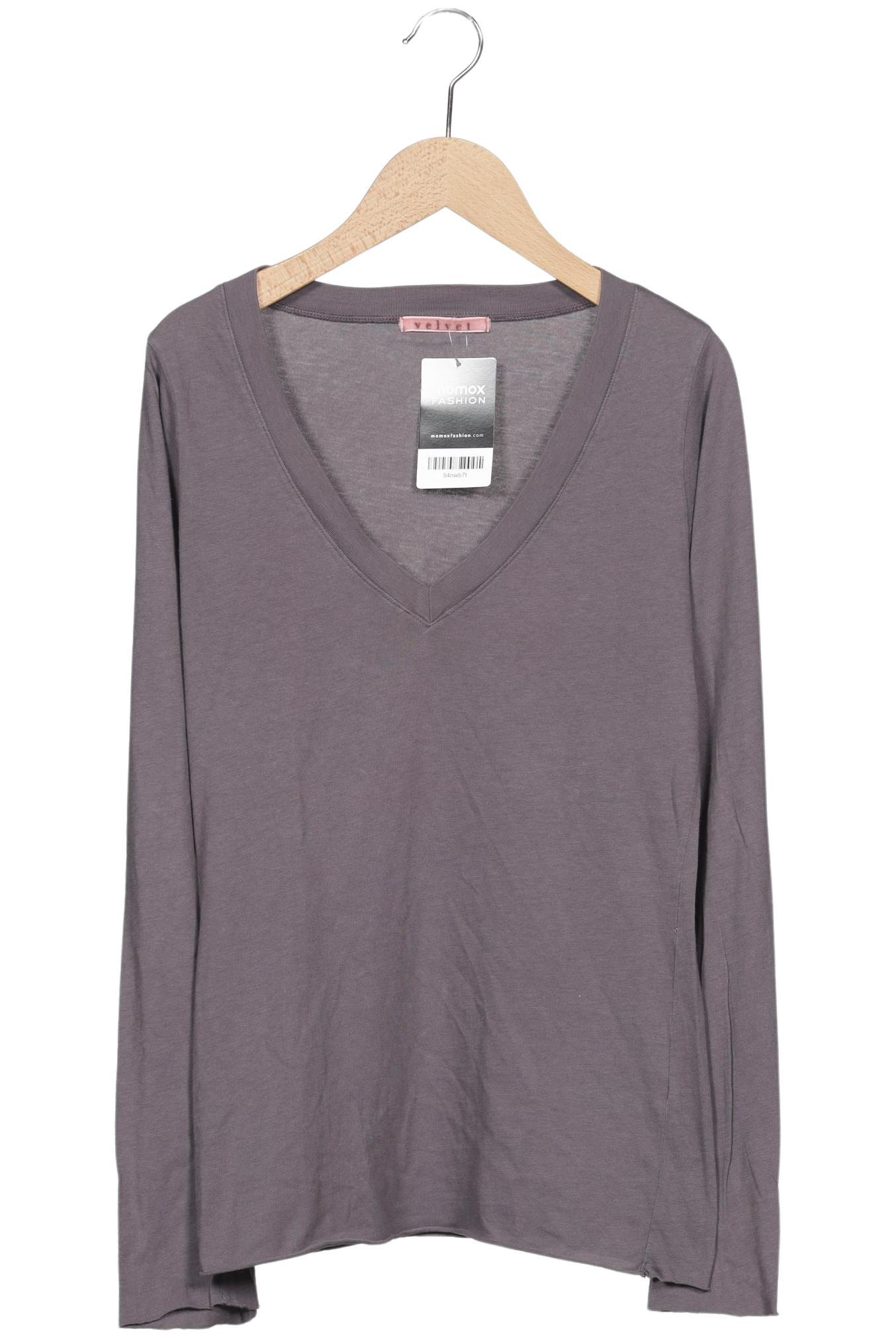 

Velvet by Graham & Spencer Damen Langarmshirt, grau, Gr. 36