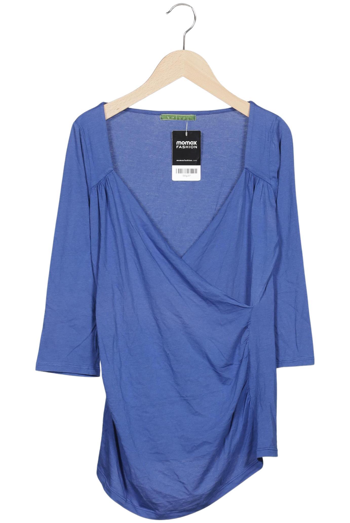 

Velvet by Graham & Spencer Damen Langarmshirt, blau, Gr. 38