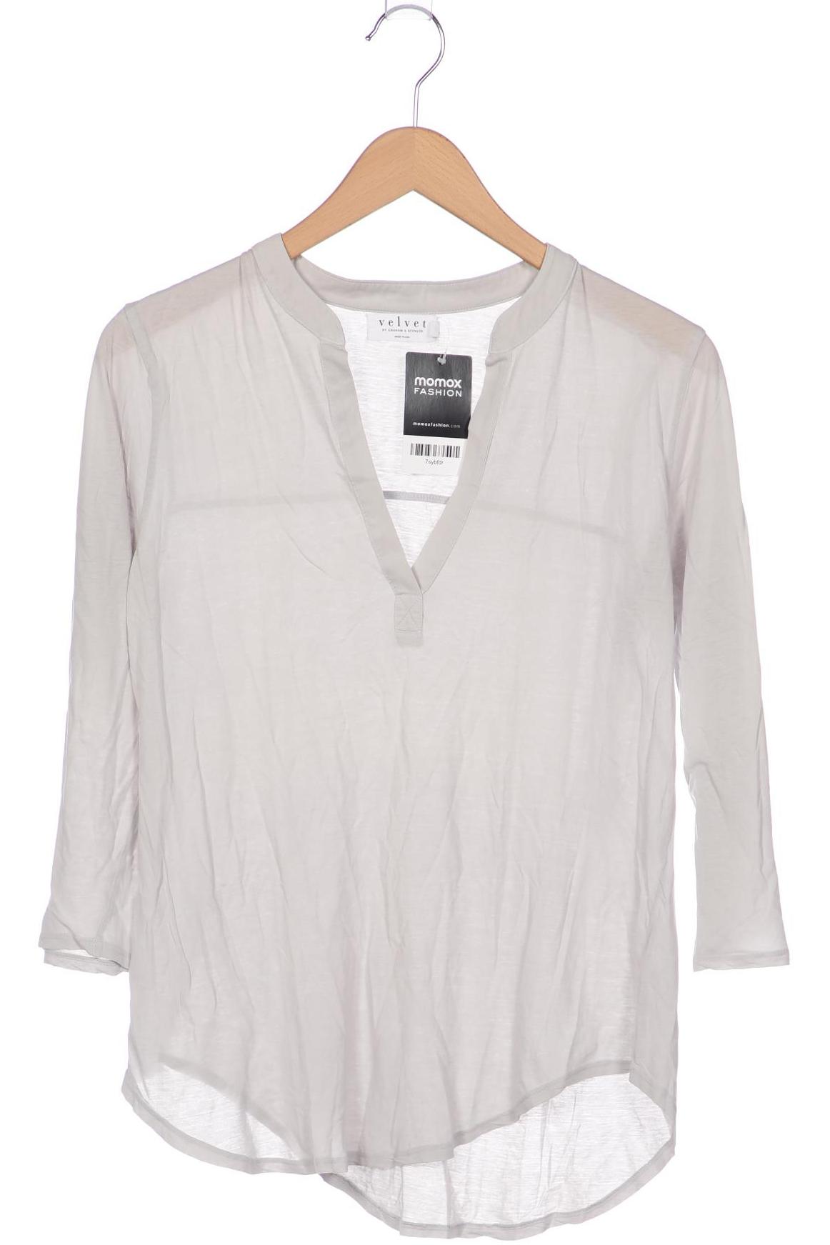

Velvet by Graham & Spencer Damen Langarmshirt, grau, Gr. 36