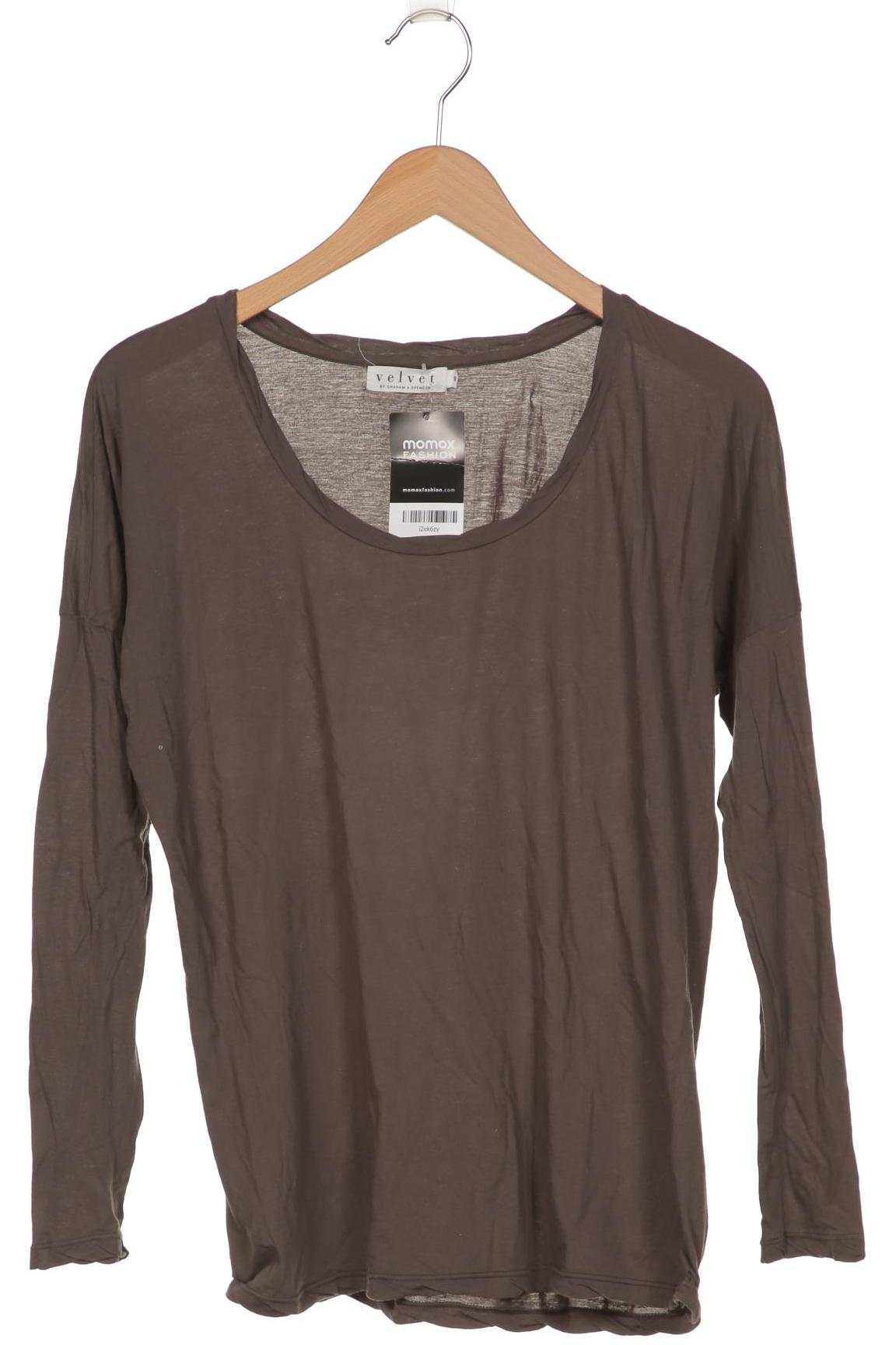 

Velvet by Graham & Spencer Damen Langarmshirt, grün, Gr. 36