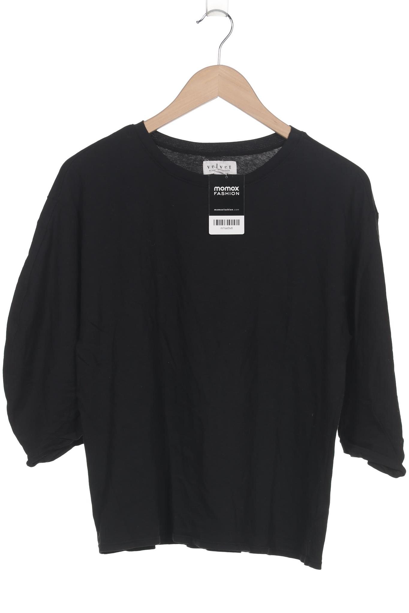

Velvet by Graham & Spencer Damen Langarmshirt, schwarz, Gr. 38