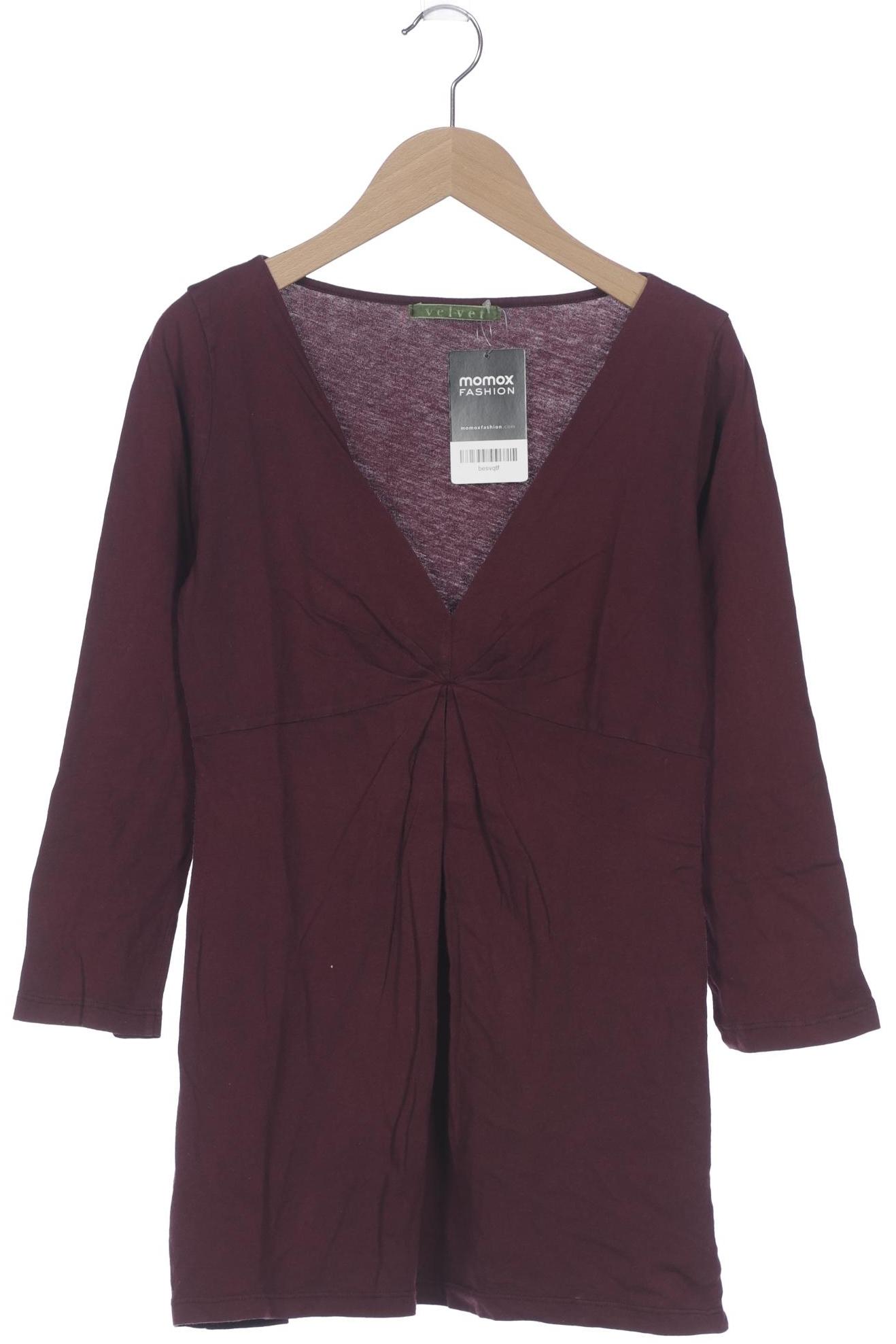 

Velvet by Graham & Spencer Damen Langarmshirt, bordeaux, Gr. 38