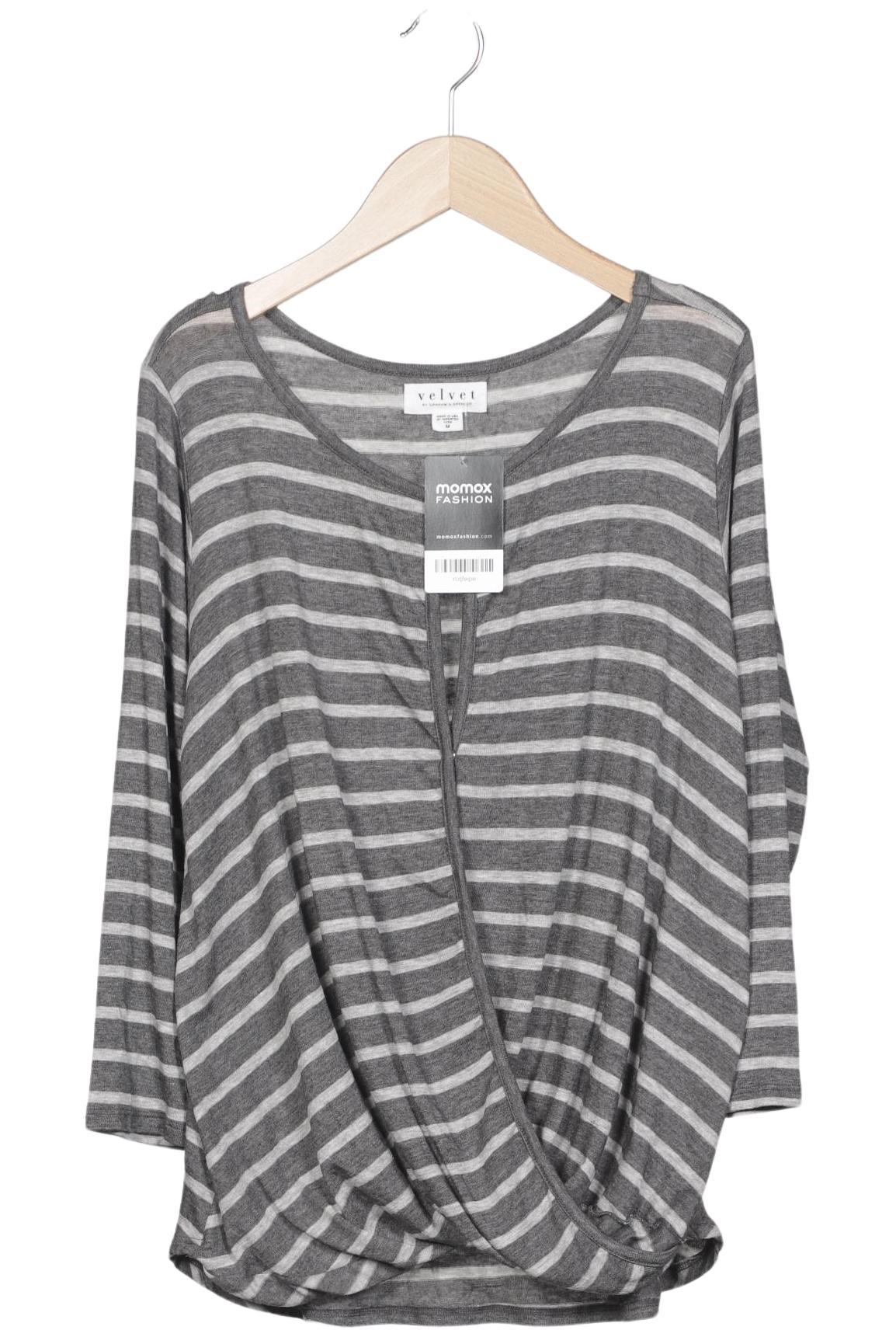 

Velvet by Graham & Spencer Damen Langarmshirt, grau, Gr. 38