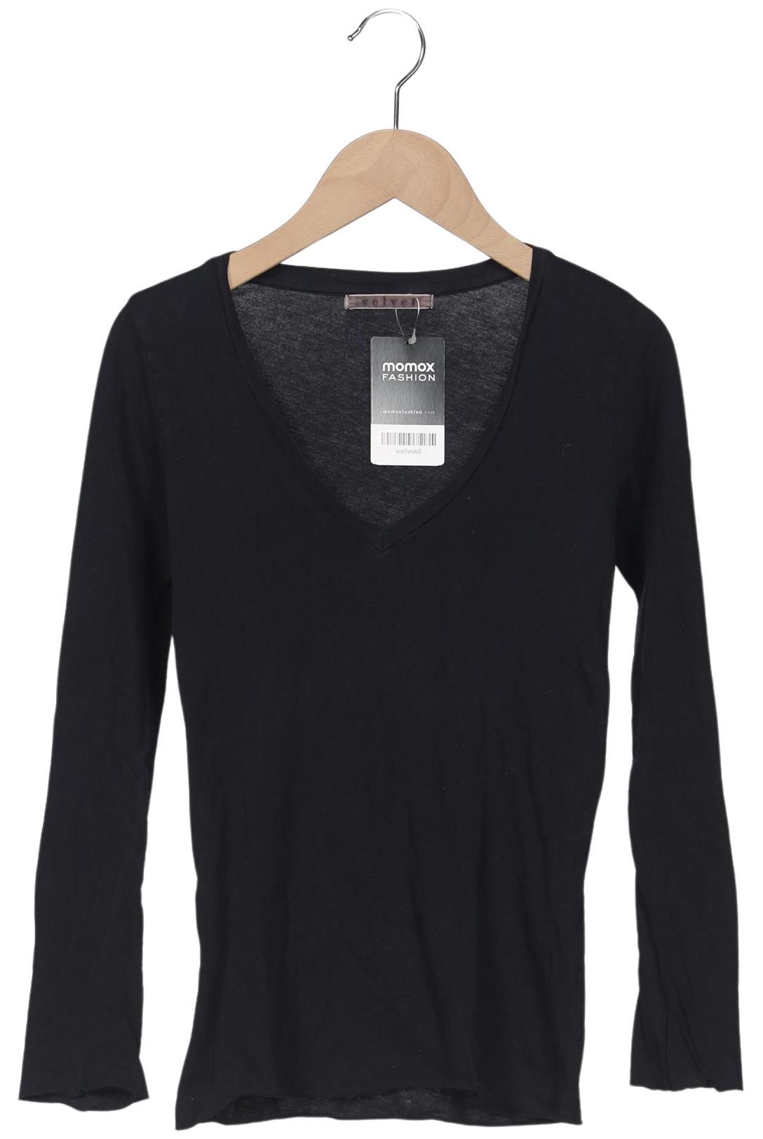 

Velvet by Graham & Spencer Damen Langarmshirt, schwarz, Gr. 34