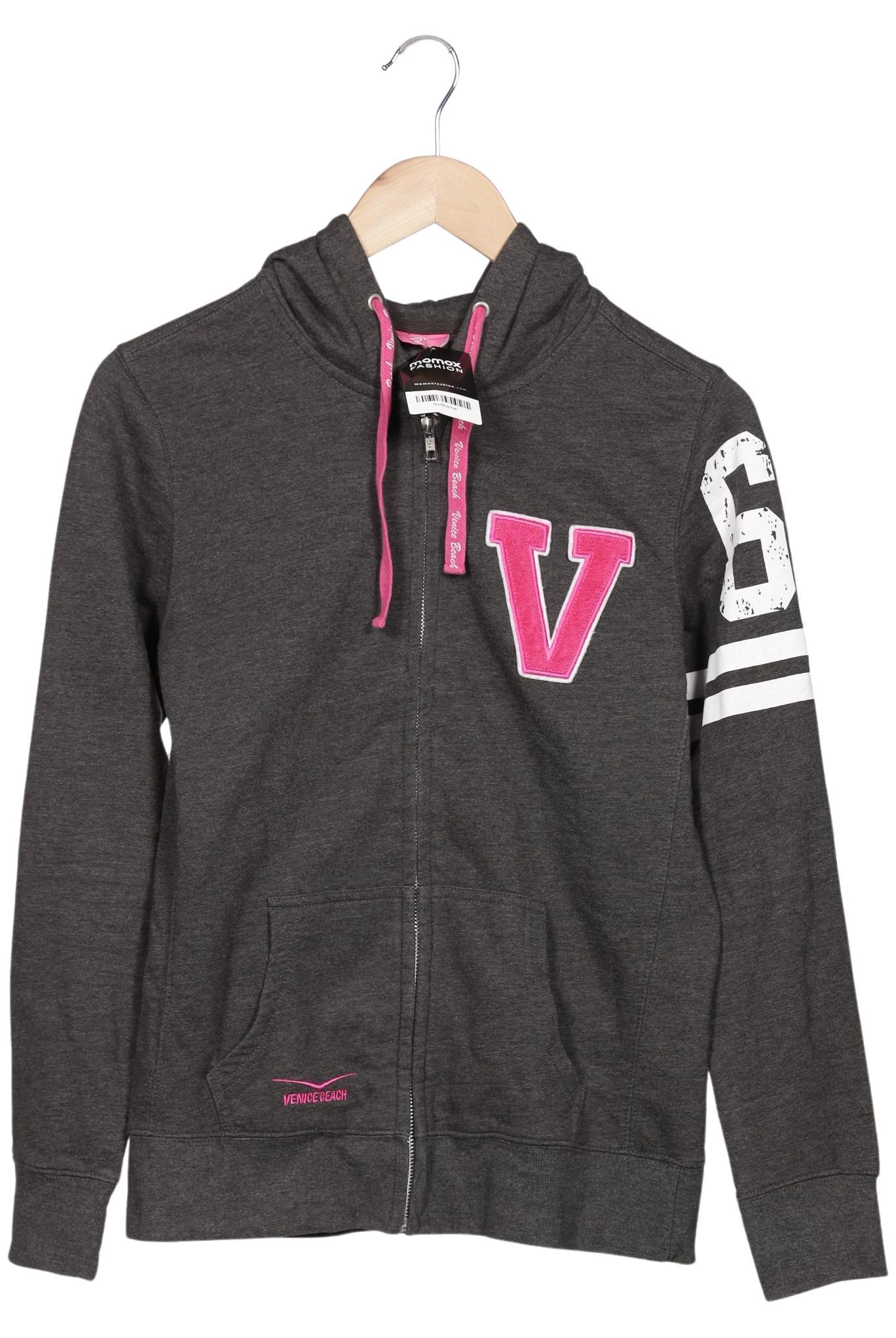 

Venice Beach Damen Kapuzenpullover, grau, Gr. 40